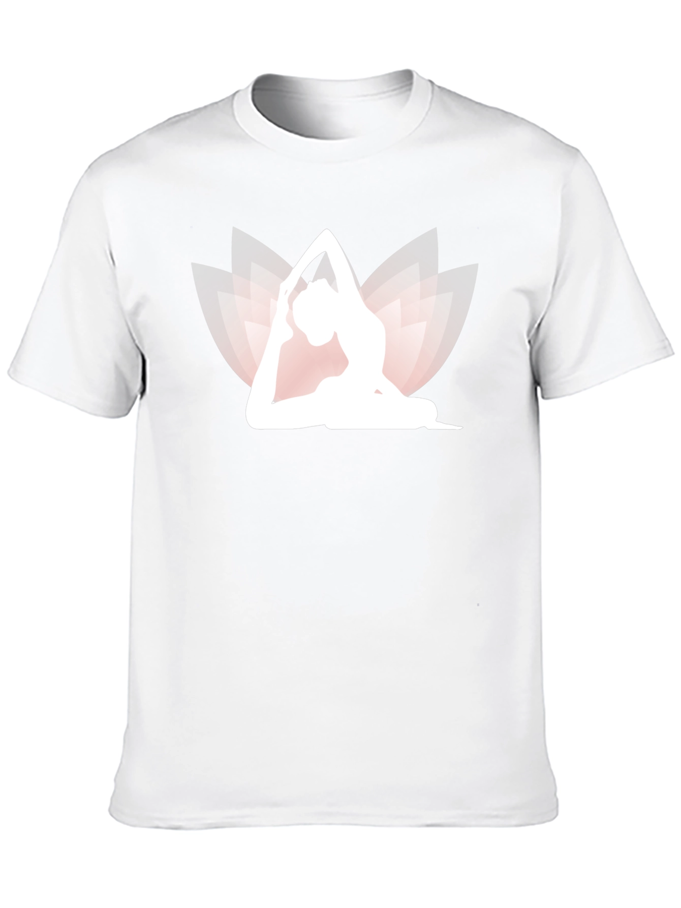 Black Yoga Lotus T-Shirt