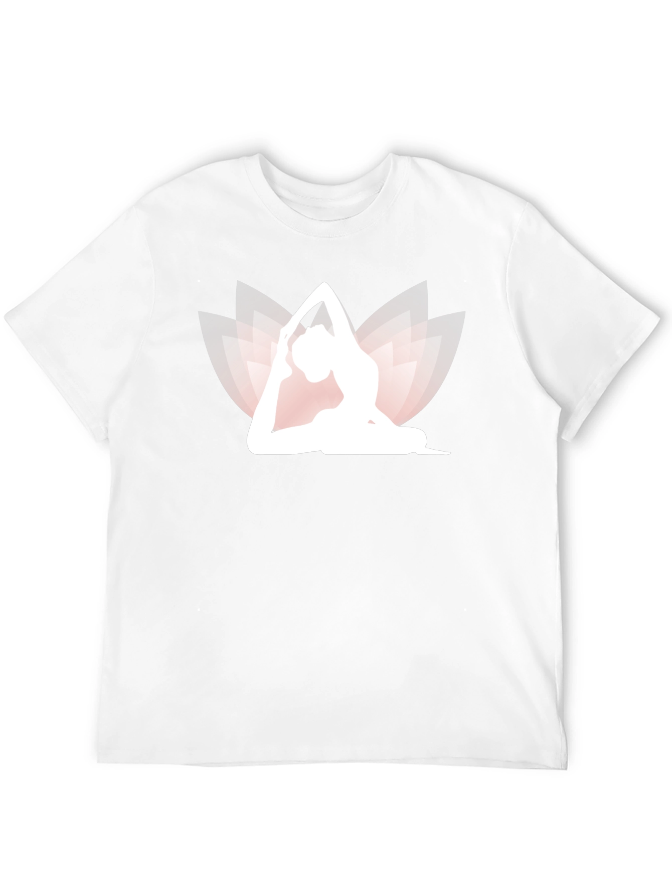 Black Yoga Lotus T-Shirt