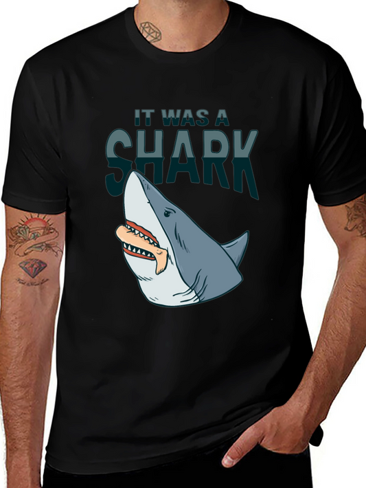 Shark Attack T-Shirt: It Was A Shark! Graphic Tee