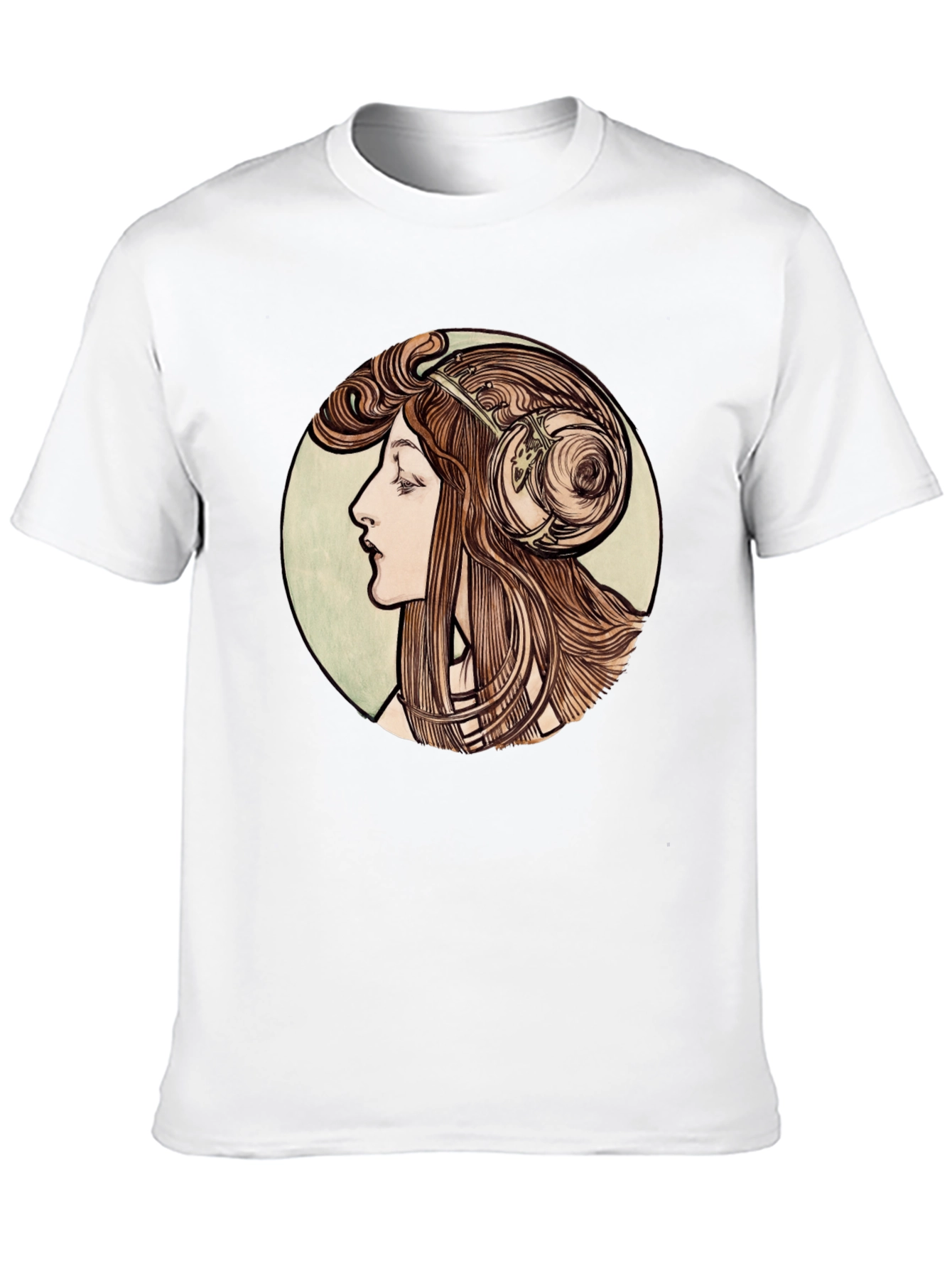 Art Nouveau Woman Graphic T-Shirt