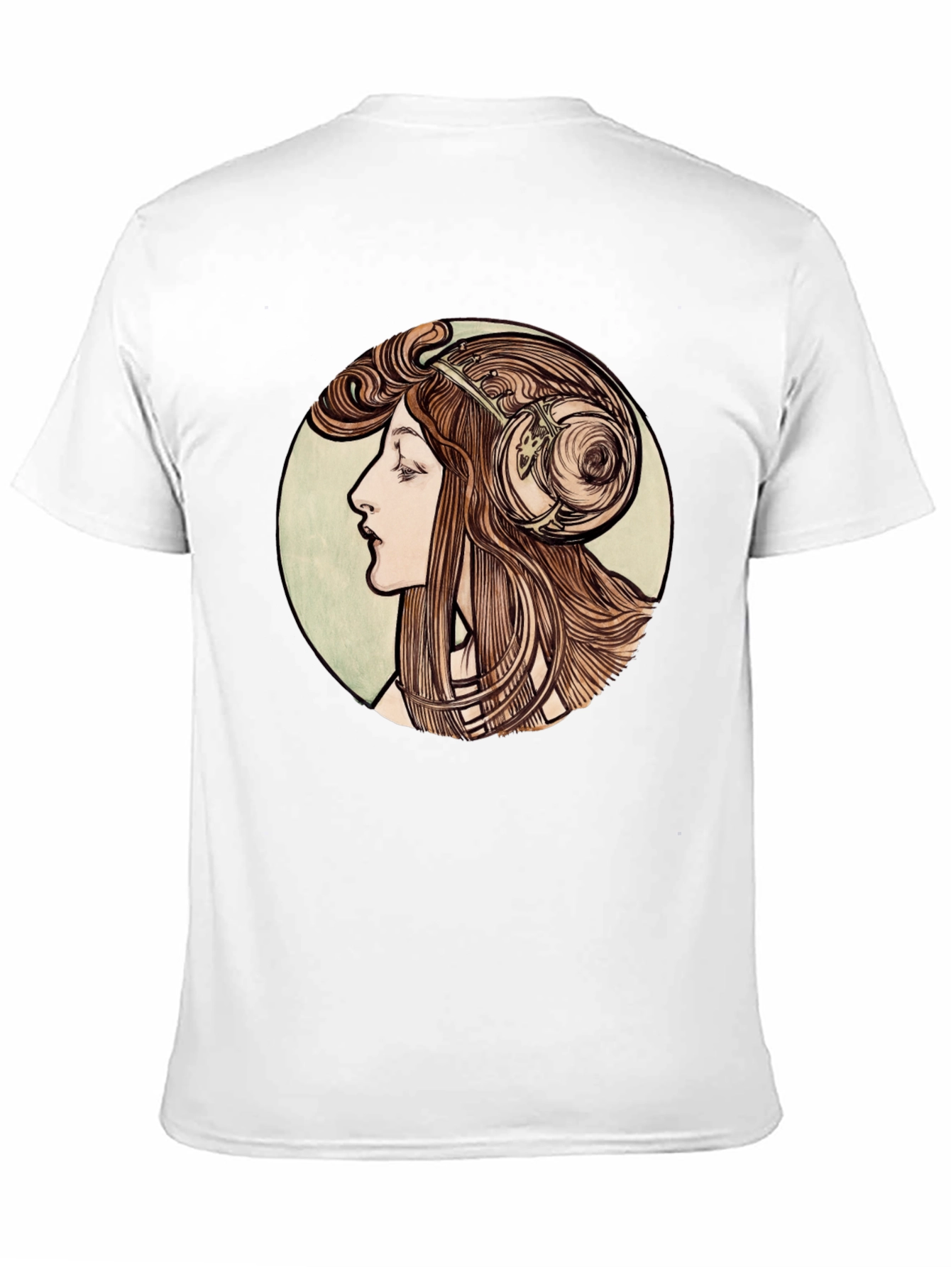 Art Nouveau Woman Graphic T-Shirt
