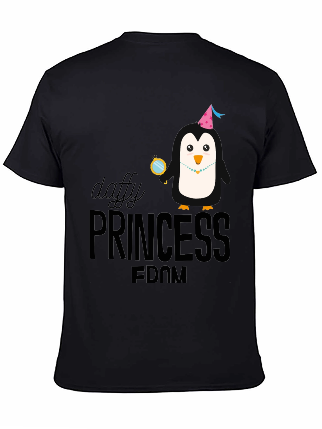 Daffy Princessdom Black T-Shirt