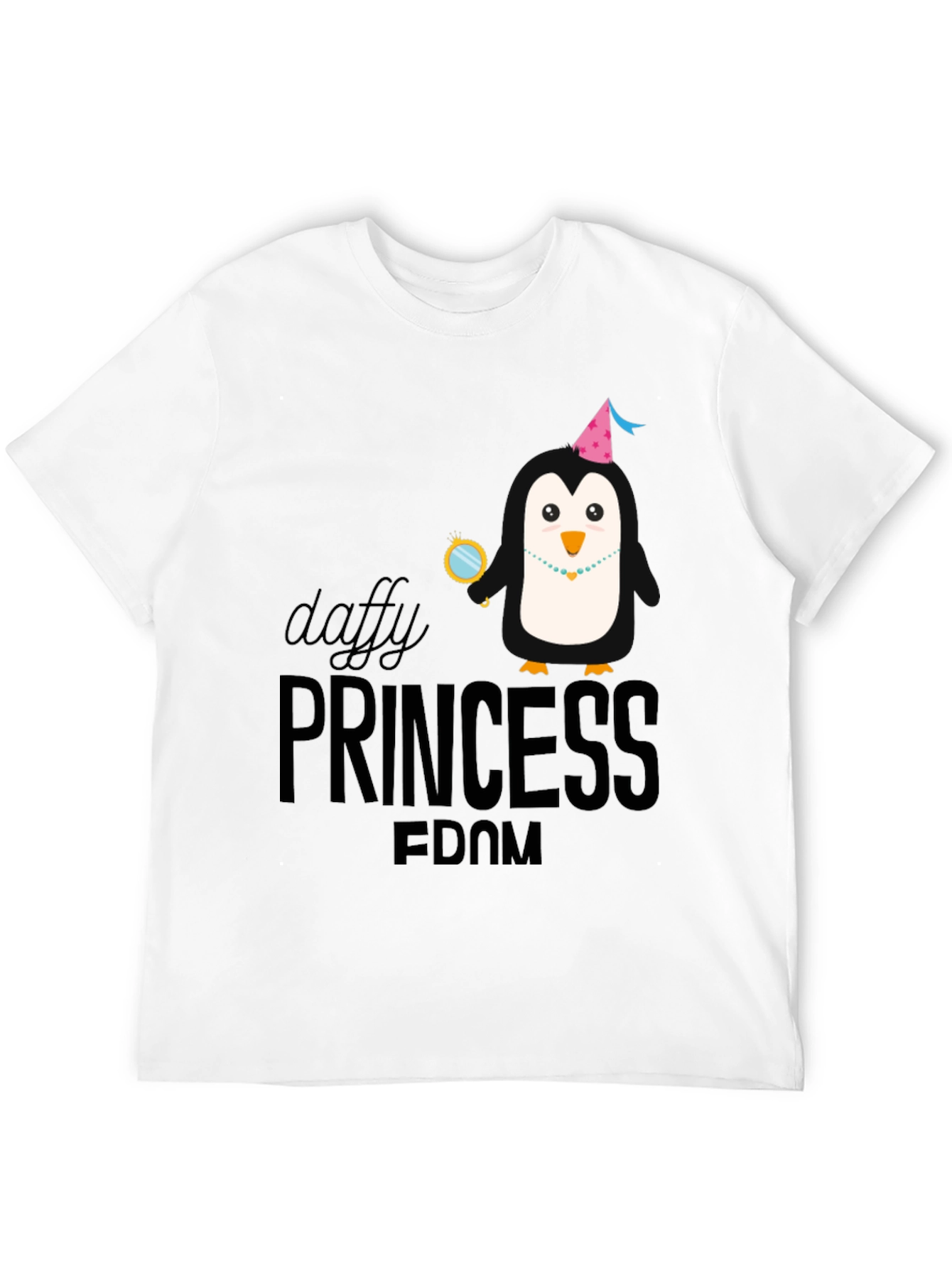Daffy Princessdom Black T-Shirt