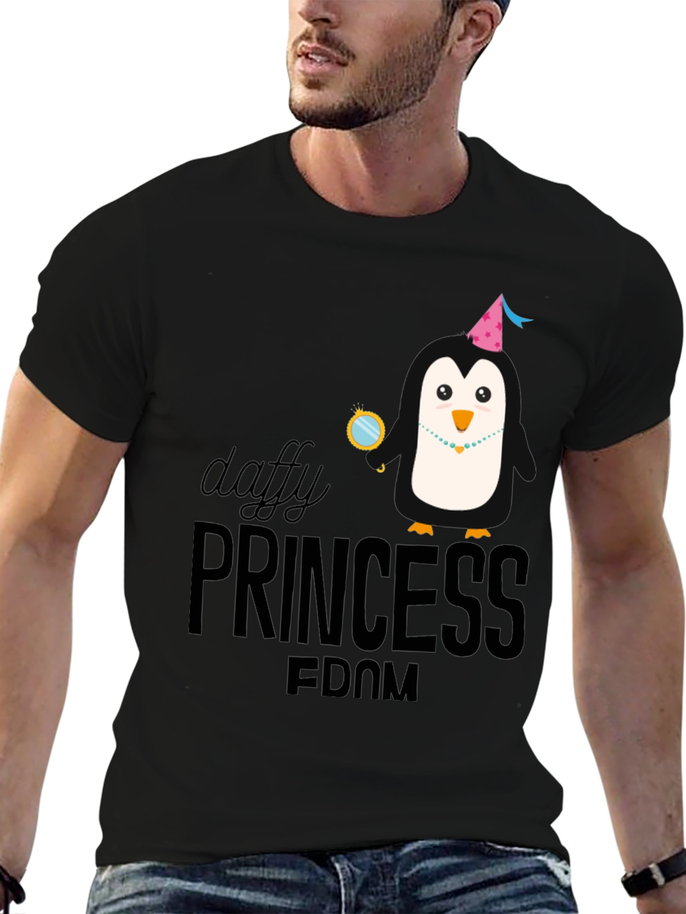 Daffy Princessdom Black T-Shirt