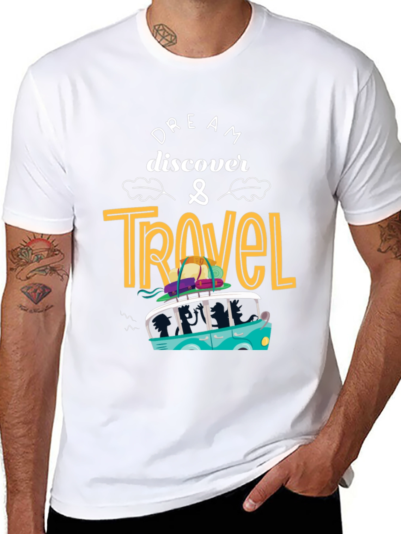 Dream Discover Travel T-Shirt