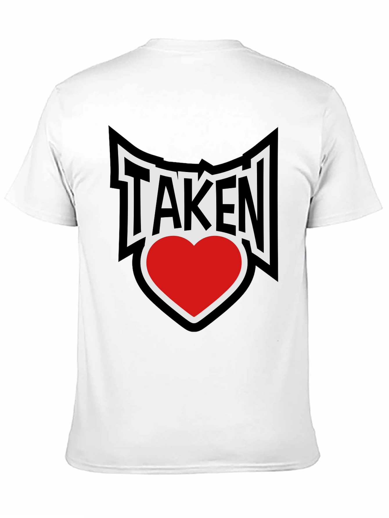 Taken Heart Graphic T-Shirt - Black Cotton Tee