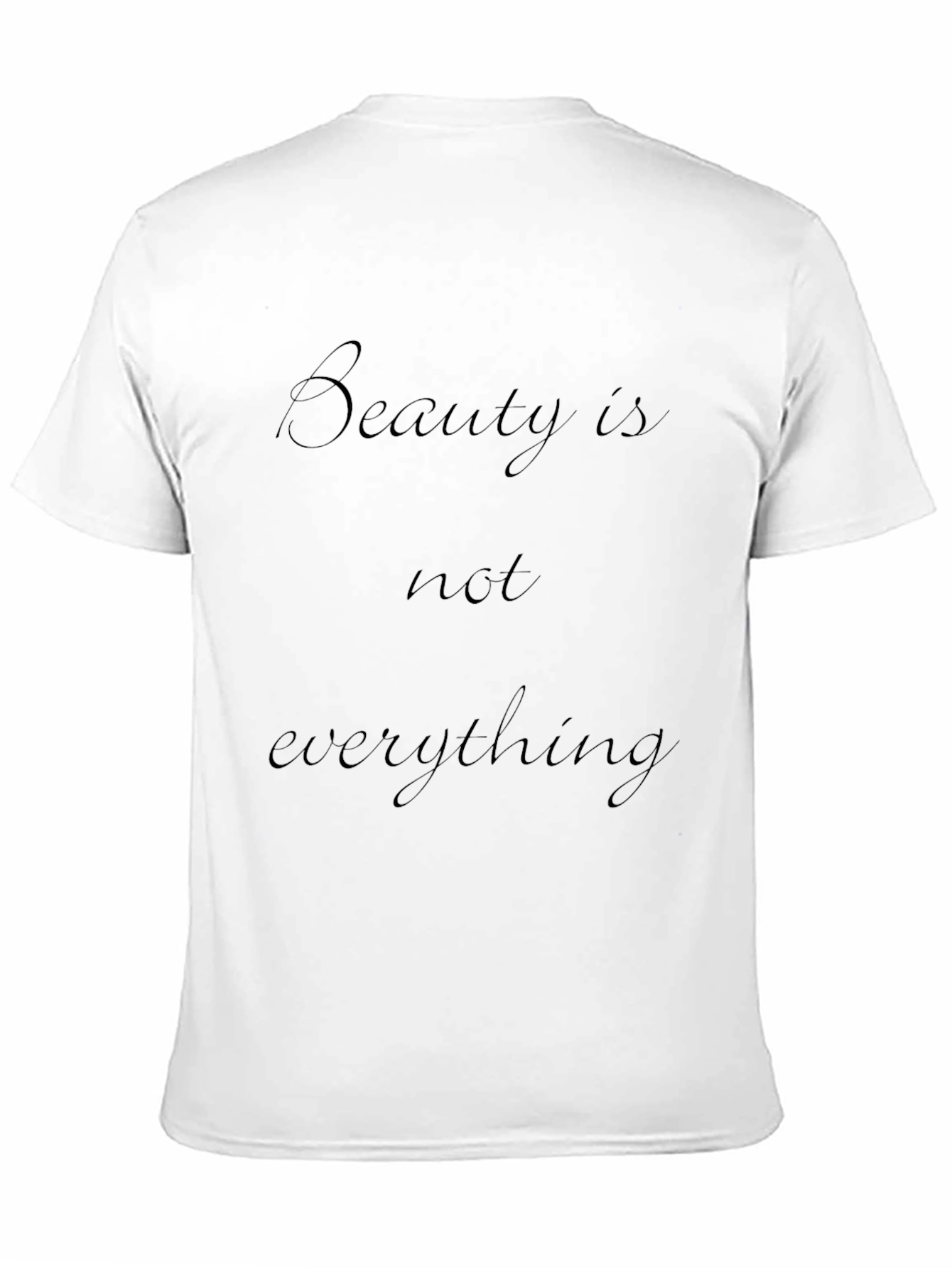 Beauty Isnt Everything Graphic Tee - Black