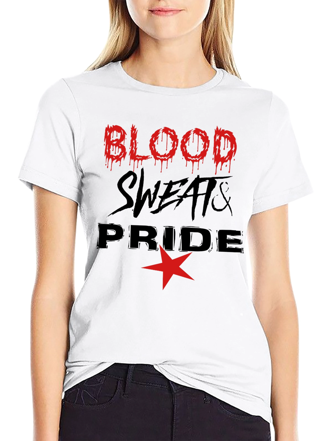 Blood Sweats & Pride Graphic Tee