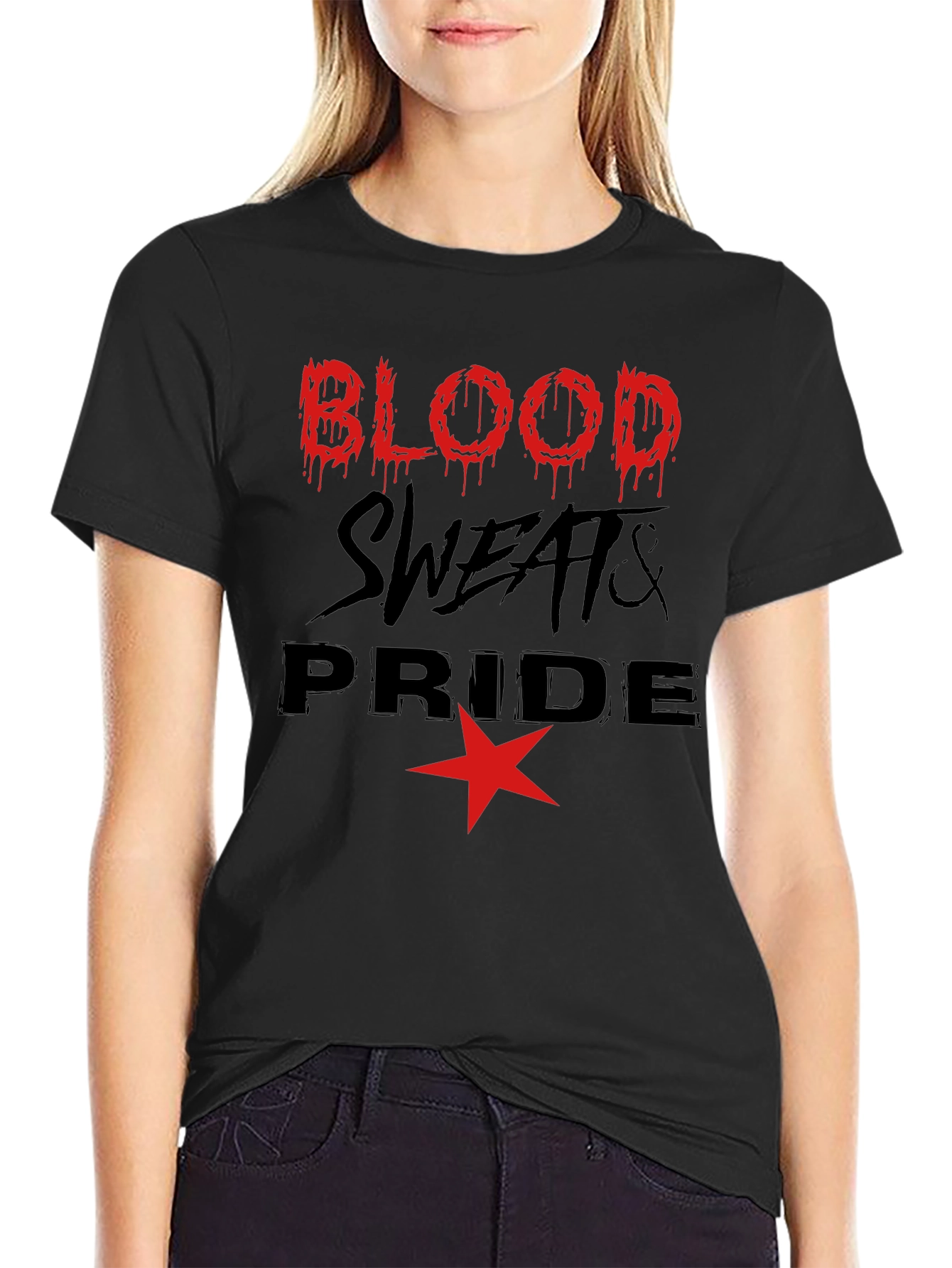 Blood Sweats & Pride Graphic Tee