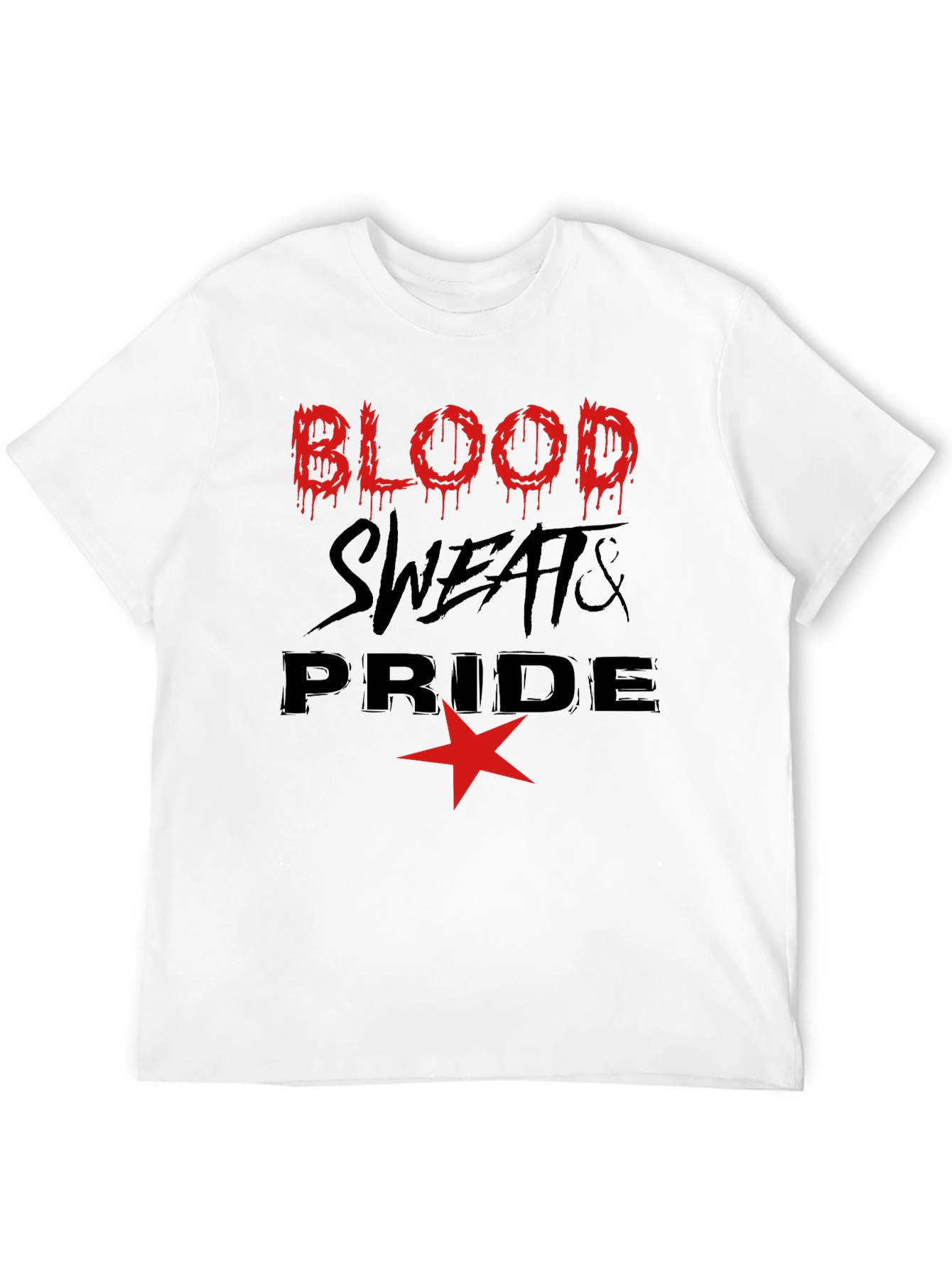 Blood Sweats & Pride Graphic Tee