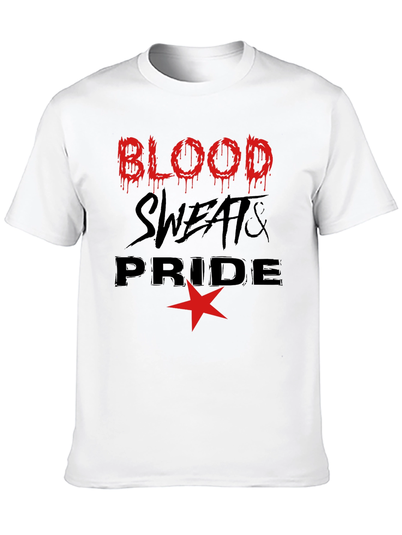Blood Sweats & Pride Graphic Tee