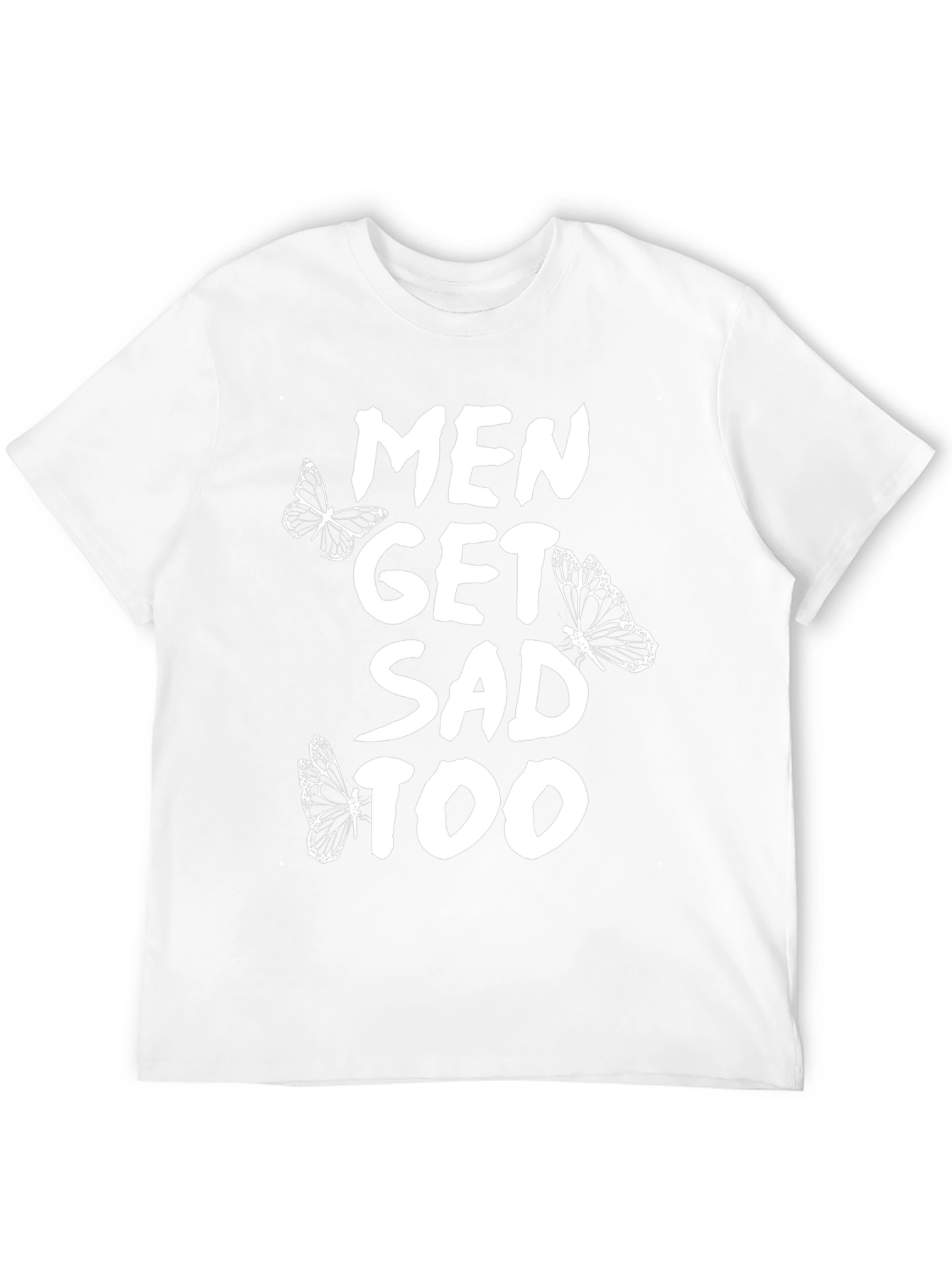 Men Get Sad Too Graphic Tee