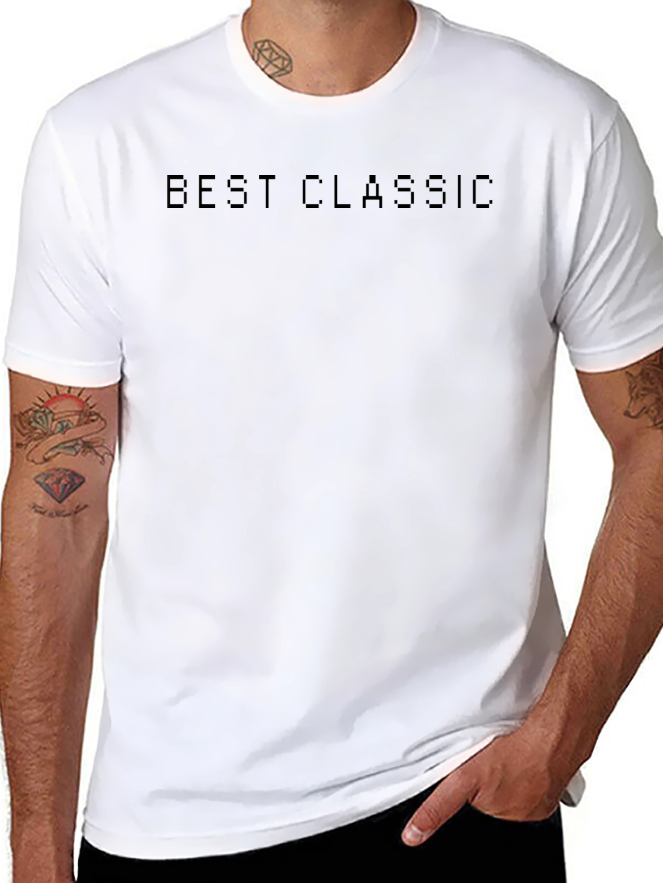 Best Classic Black T-Shirt - Stylish Retro Design