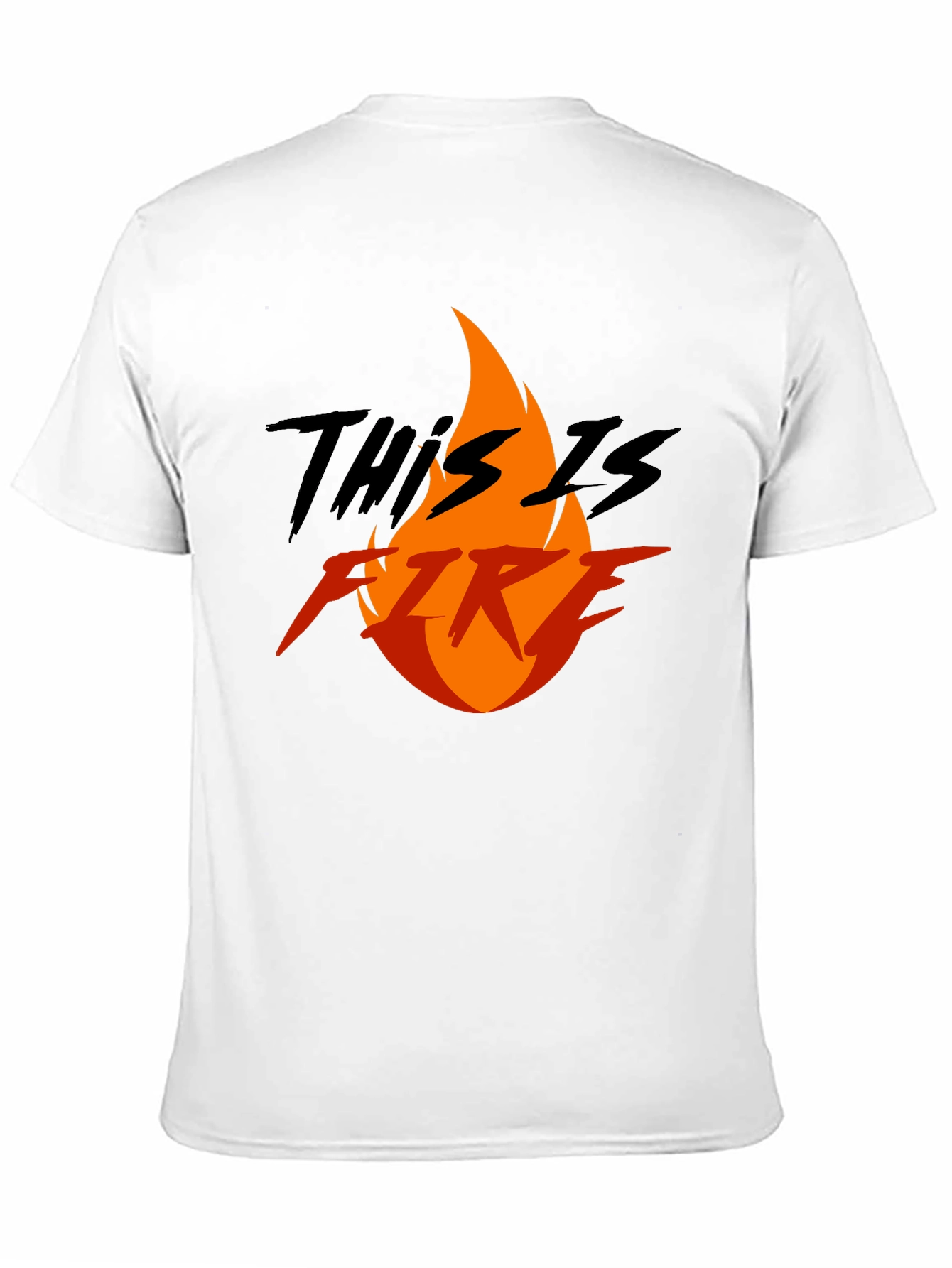 This is Fire Graphic T-Shirt - Bold Statement Tee