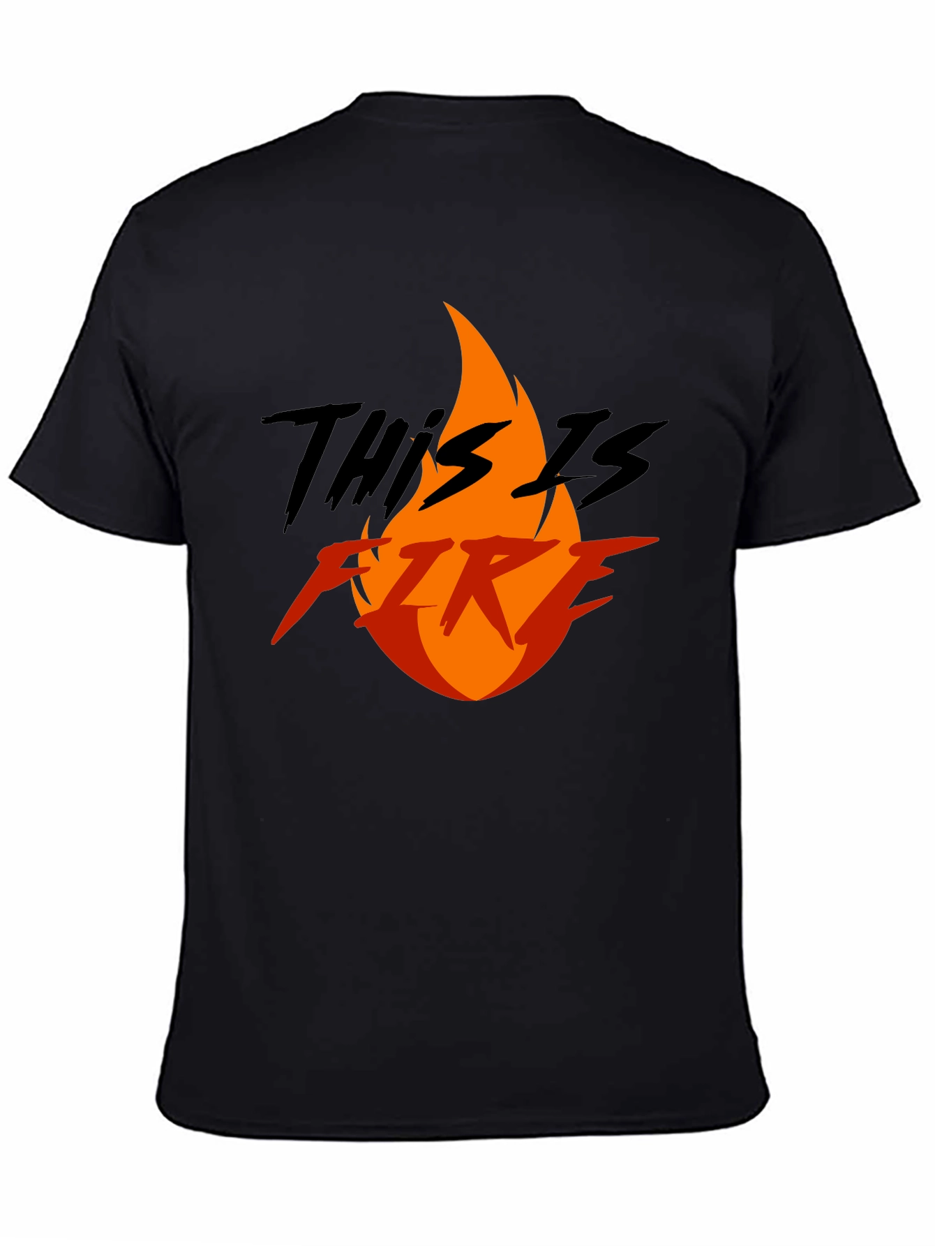 This is Fire Graphic T-Shirt - Bold Statement Tee