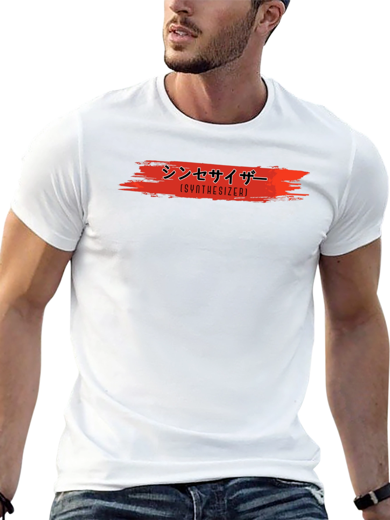 Japanese Synthesizer T-Shirt - Black
