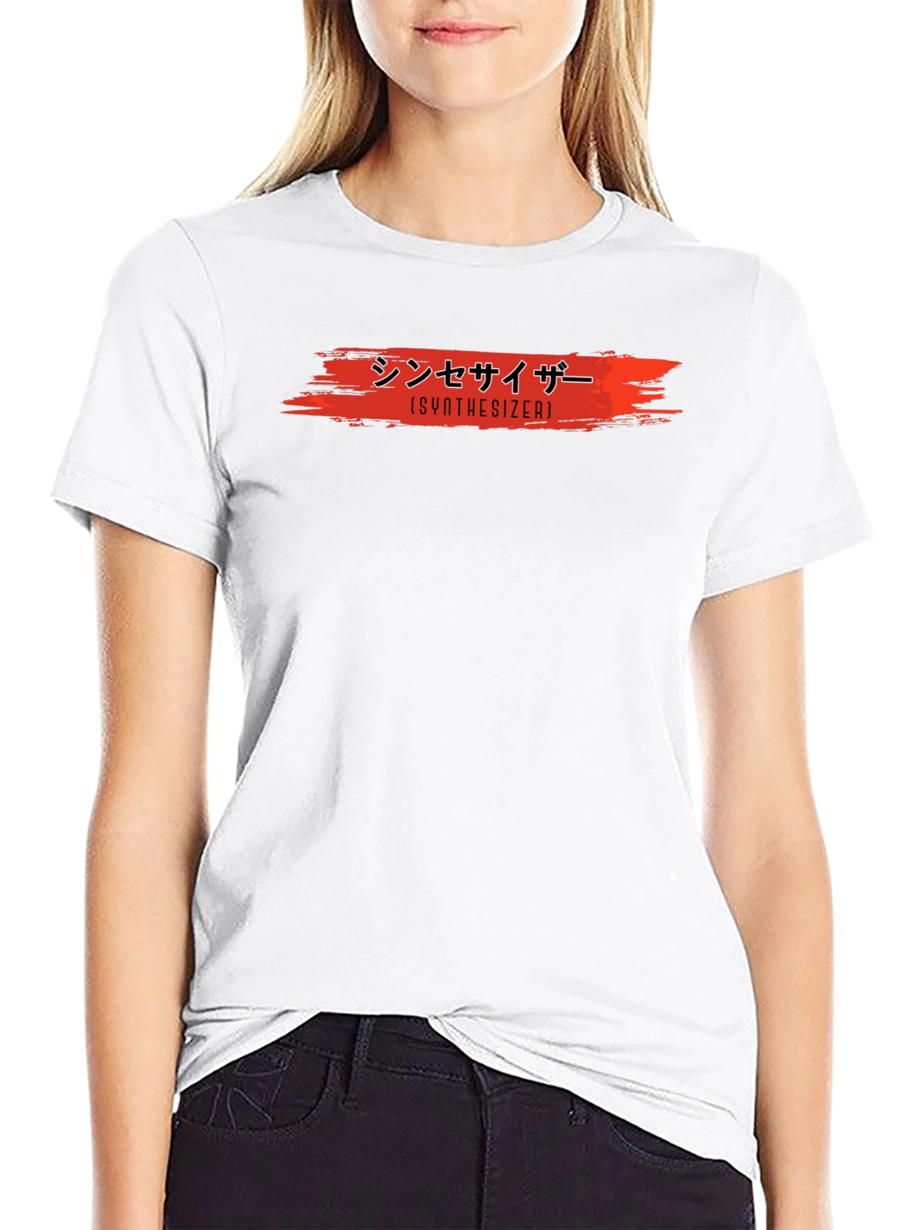 Japanese Synthesizer T-Shirt - Black