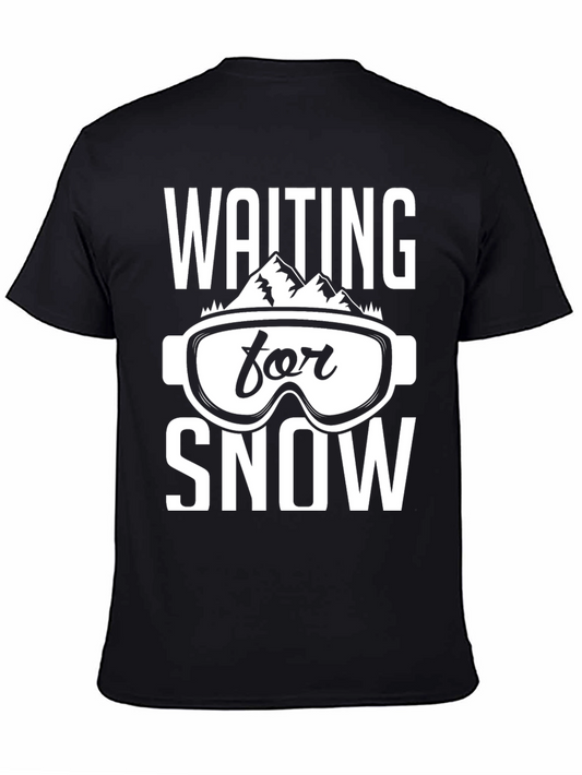 Waiting for Snow Graphic Tee - Ski & Snowboard Season