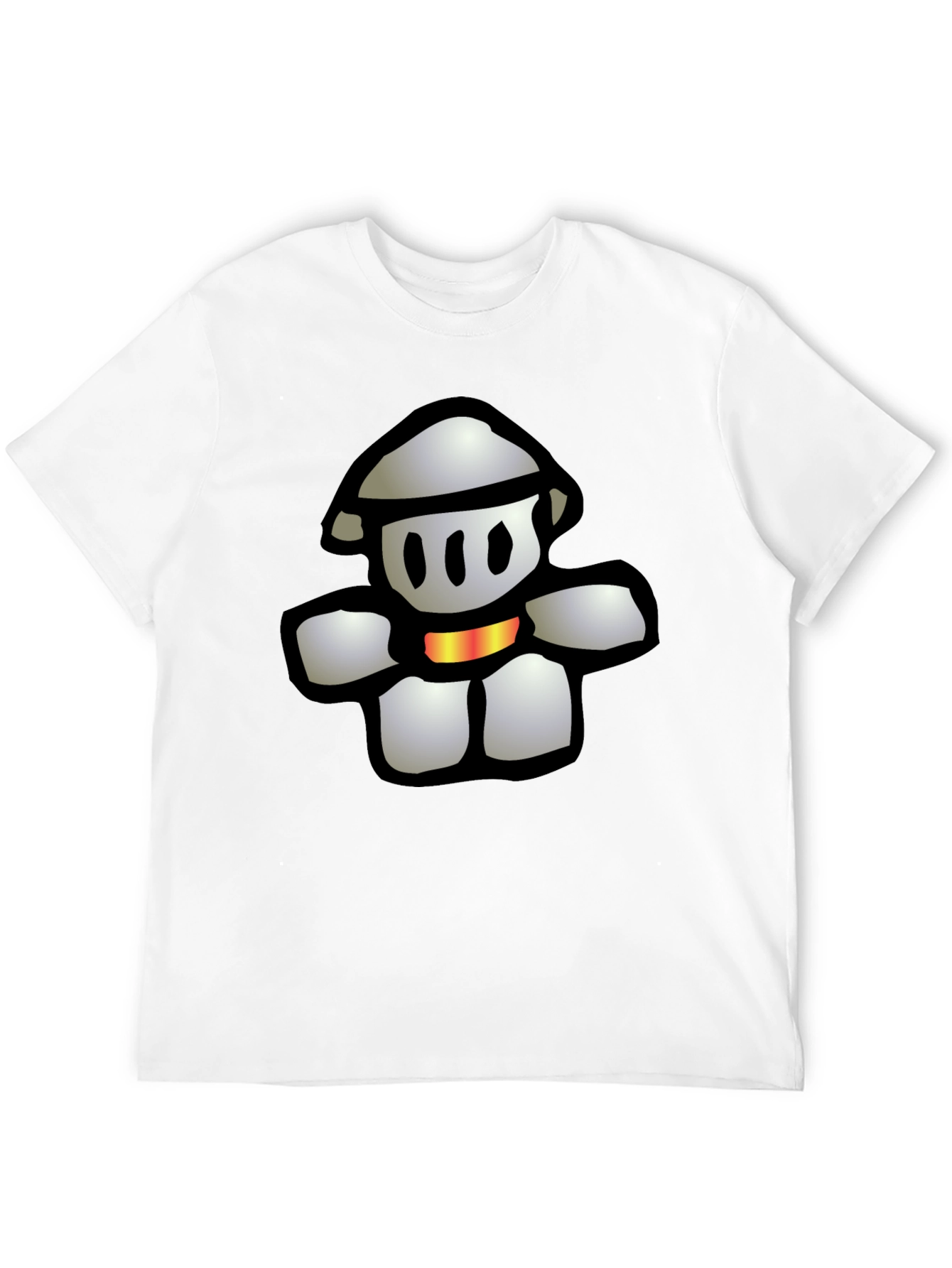 Retro Gamer Tee - Paper Mario Goomba Design