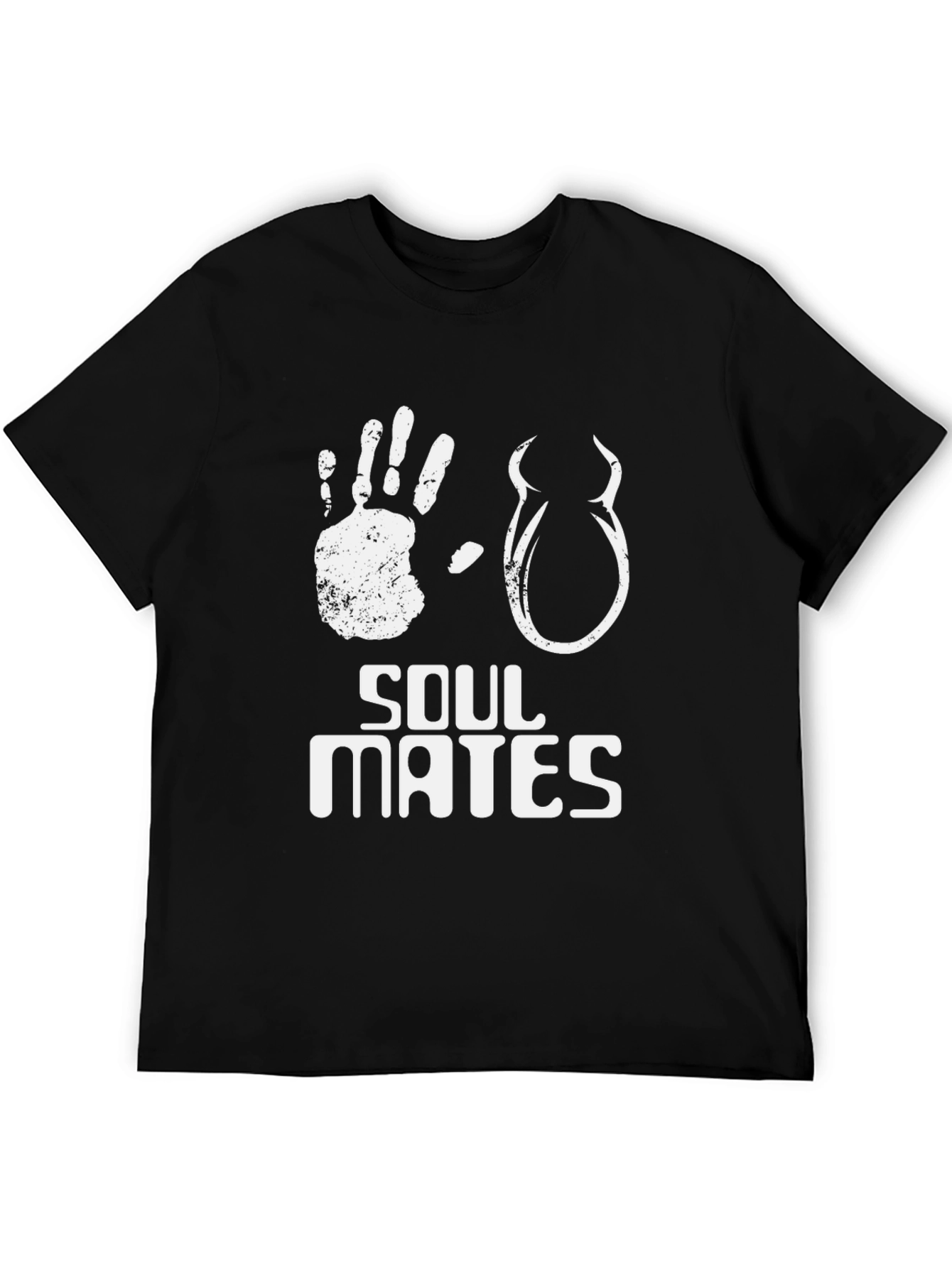 Soul Mates Graphic T-Shirt - Black