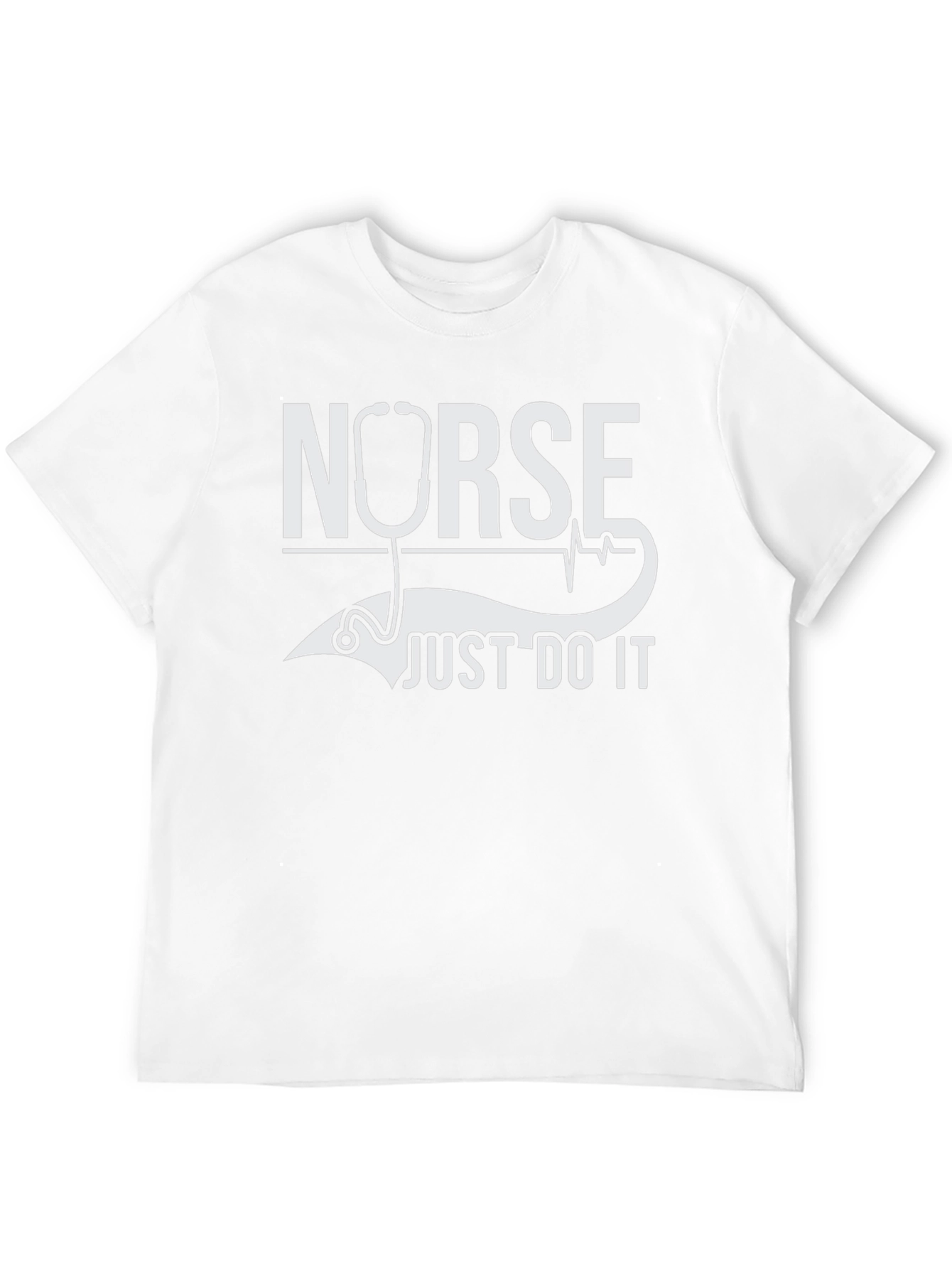 Nurse Just Do It Black T-Shirt