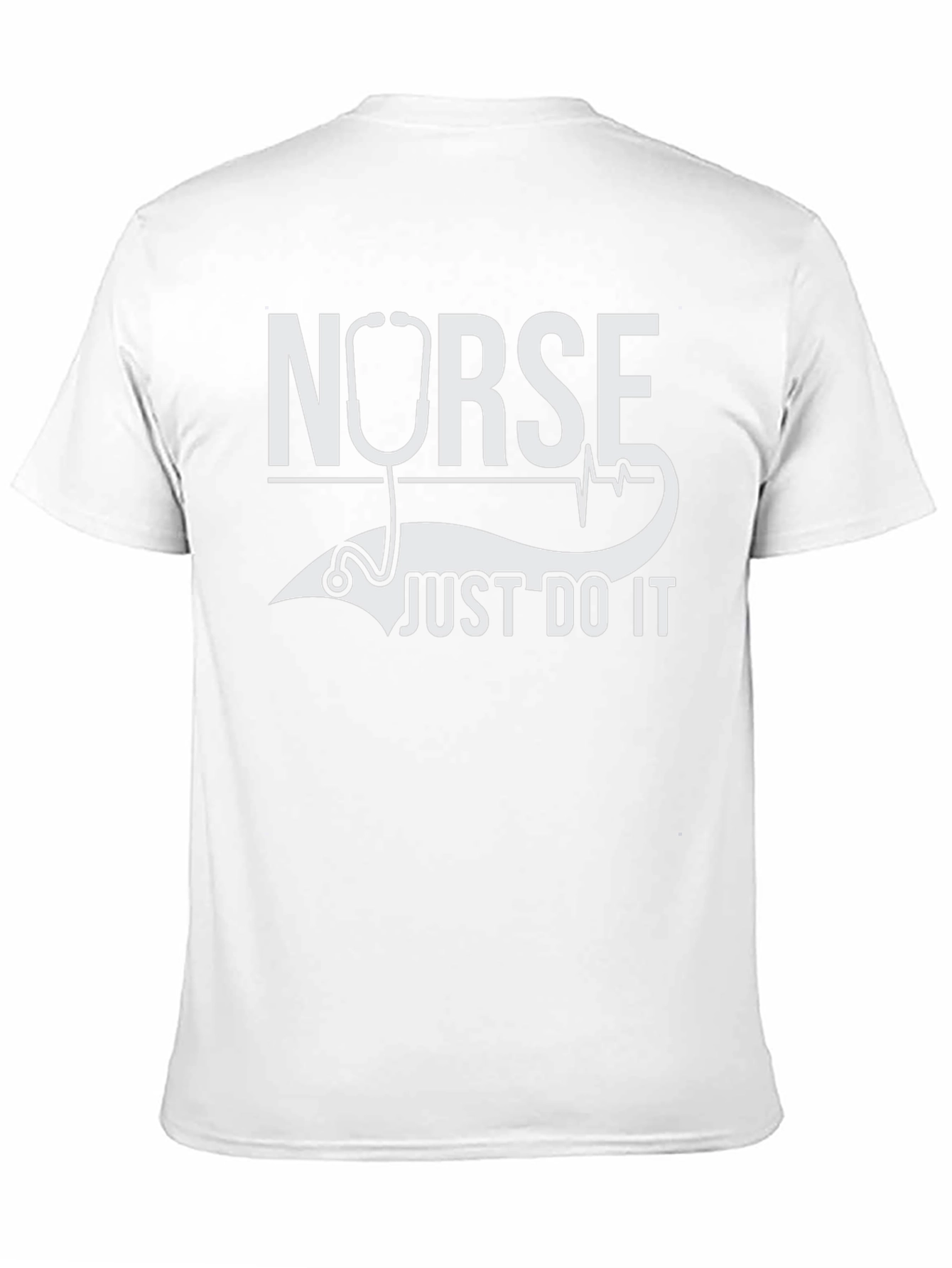 Nurse Just Do It Black T-Shirt