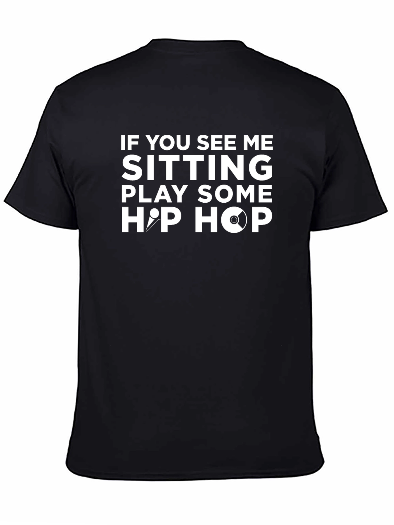 Hip Hop Music T-Shirt Funny Graphic Tee