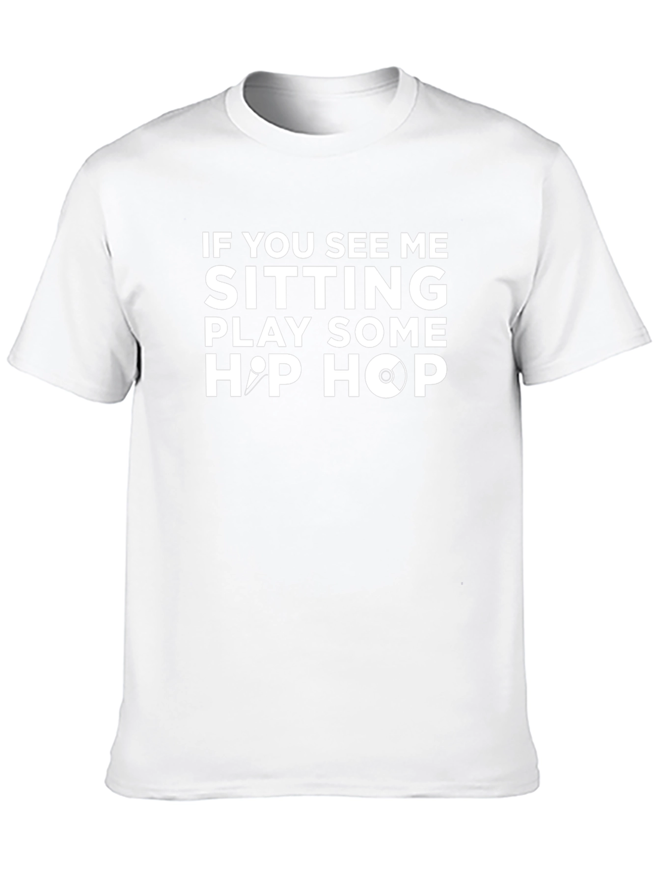 Hip Hop Music T-Shirt Funny Graphic Tee