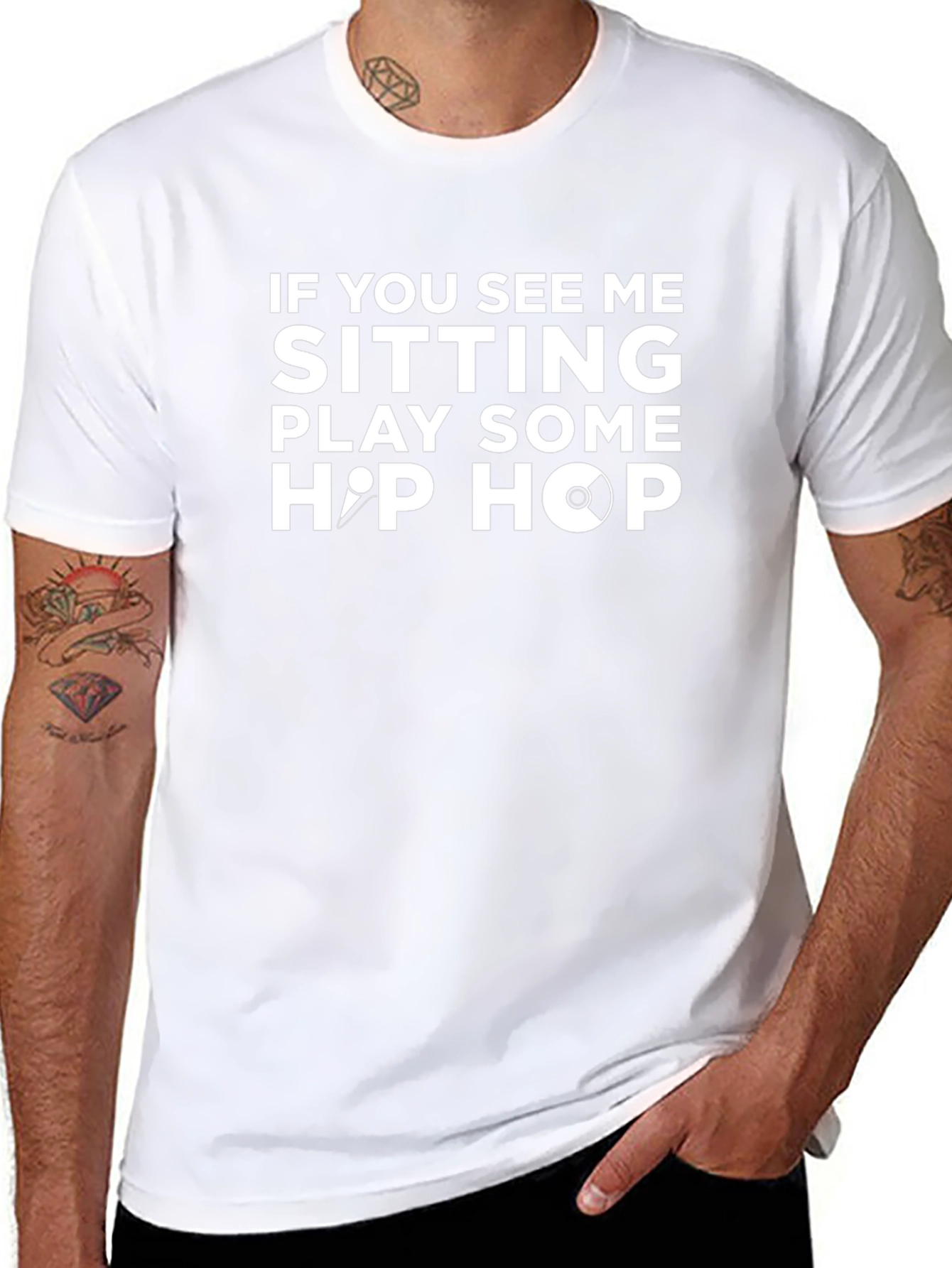 Hip Hop Music T-Shirt Funny Graphic Tee