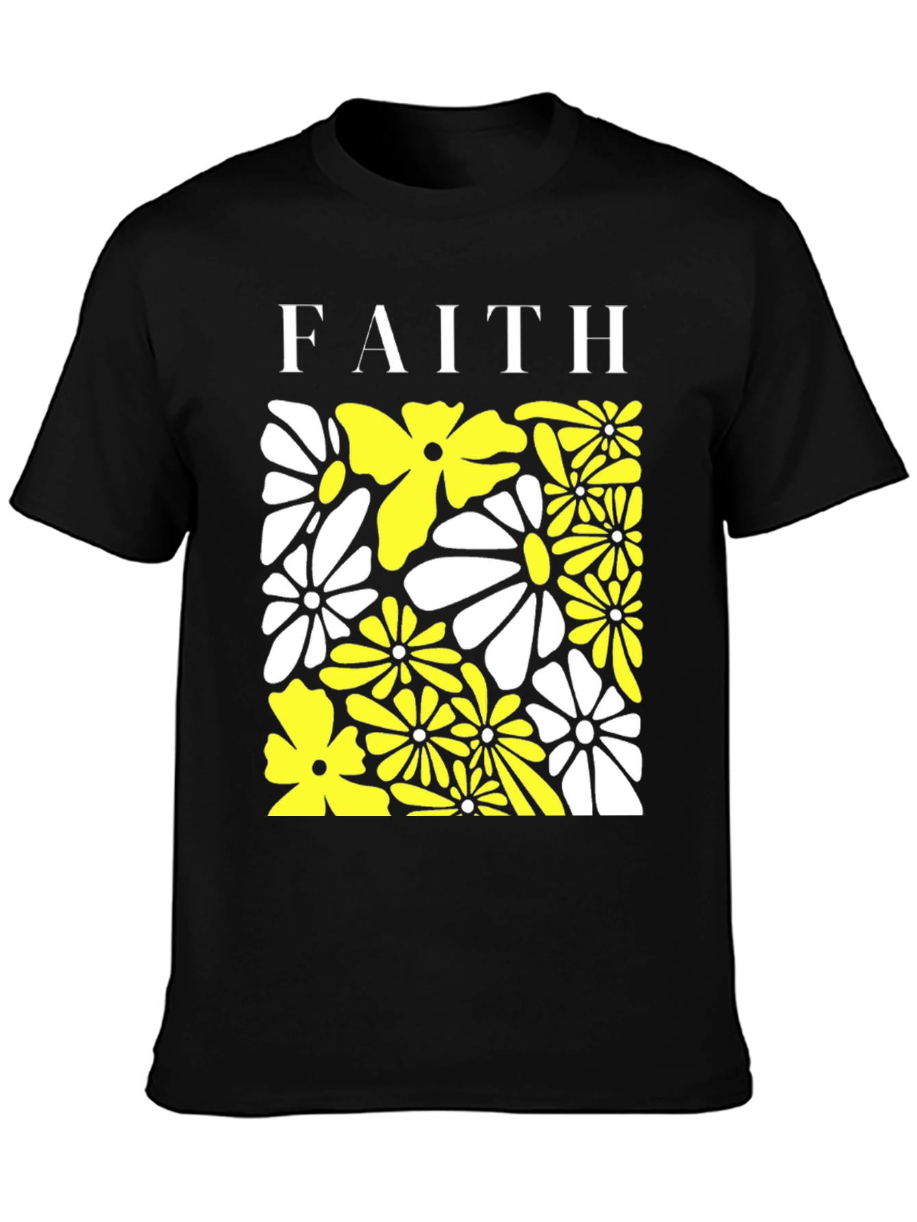 Faith Floral Graphic Tee
