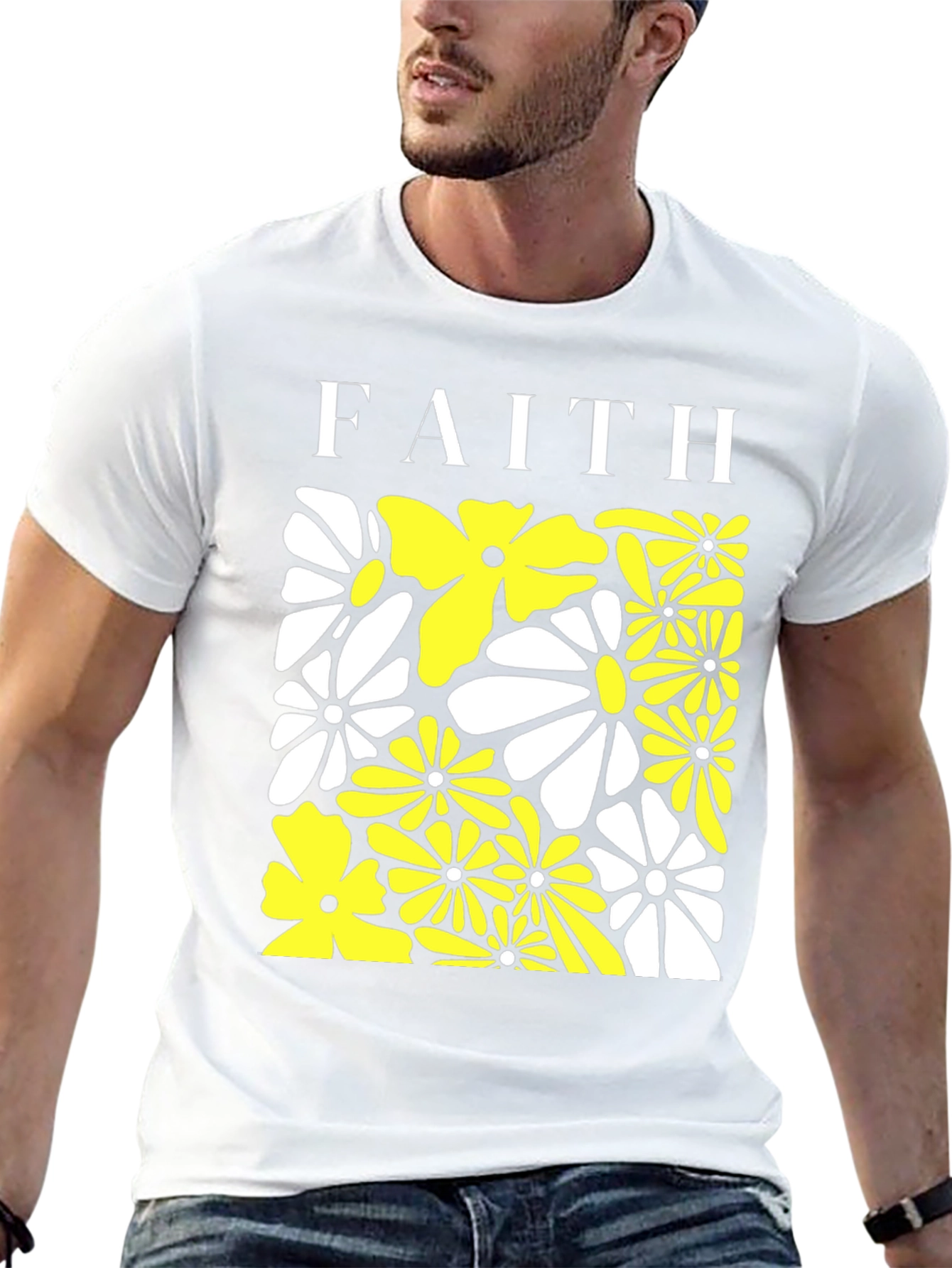 Faith Floral Graphic Tee