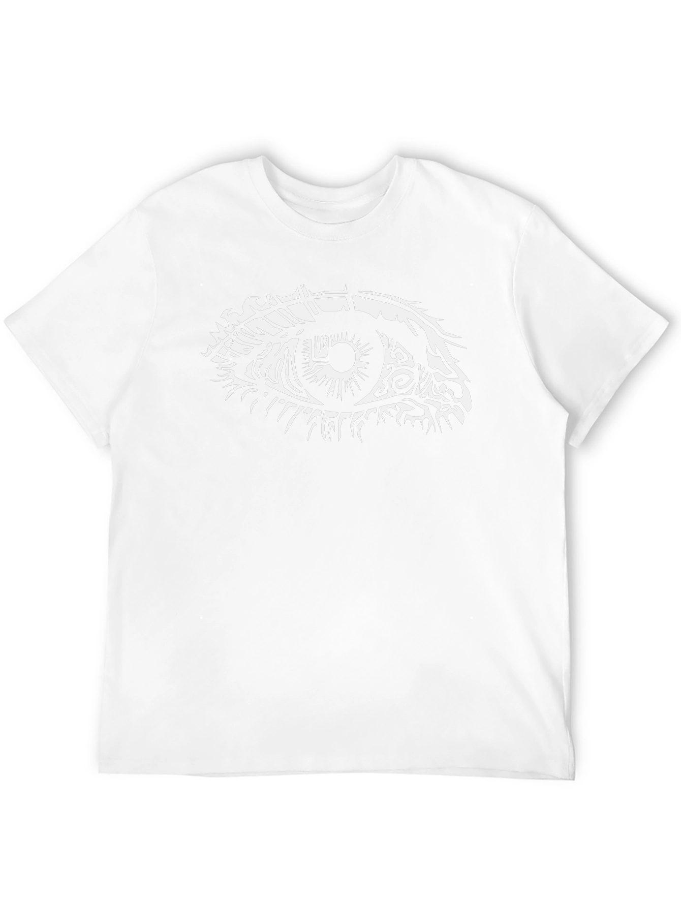Eye Graphic Black T-Shirt - Unique Design