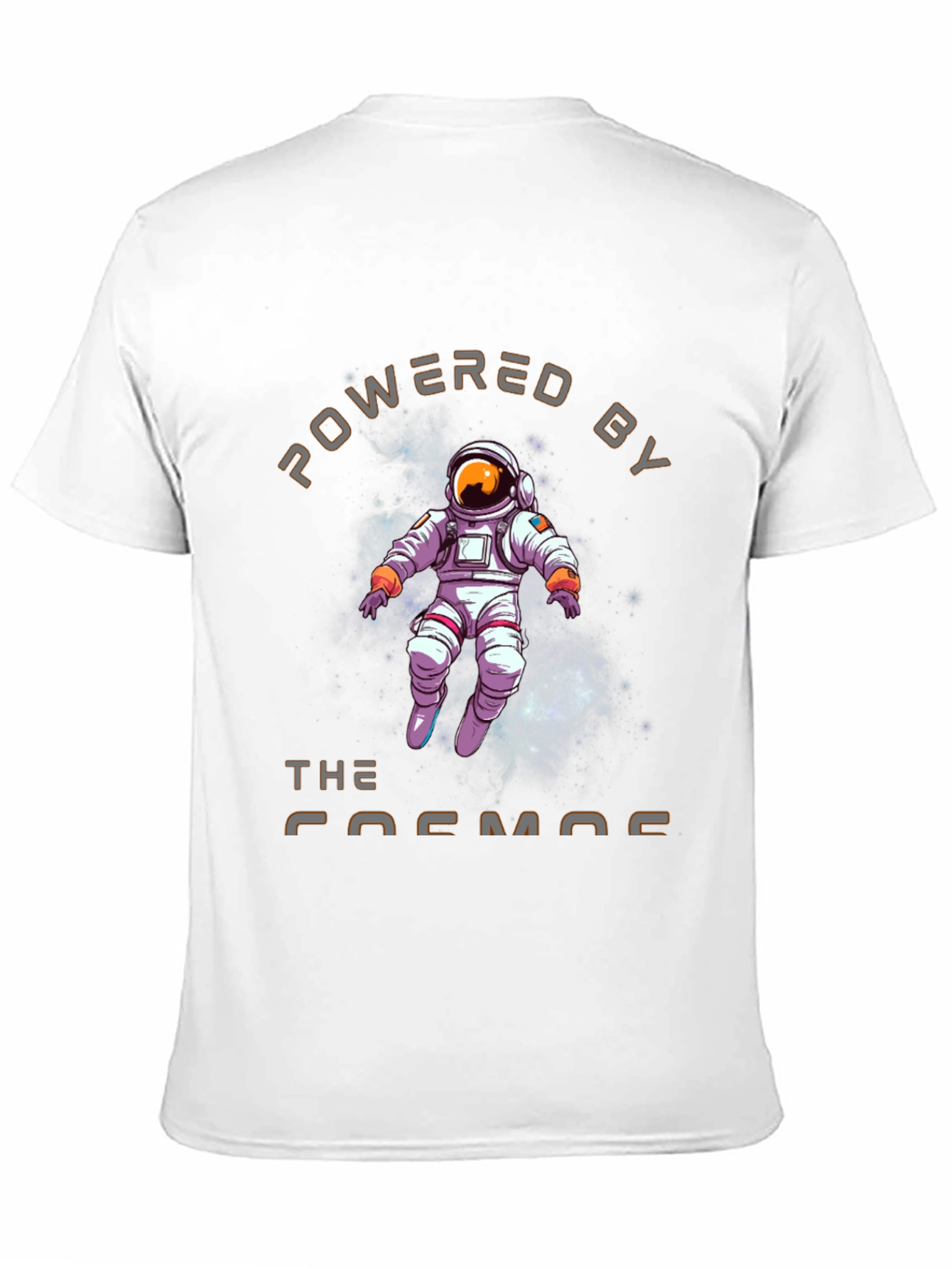 Powered by The Cosmos T-Shirt - Astronaut Design