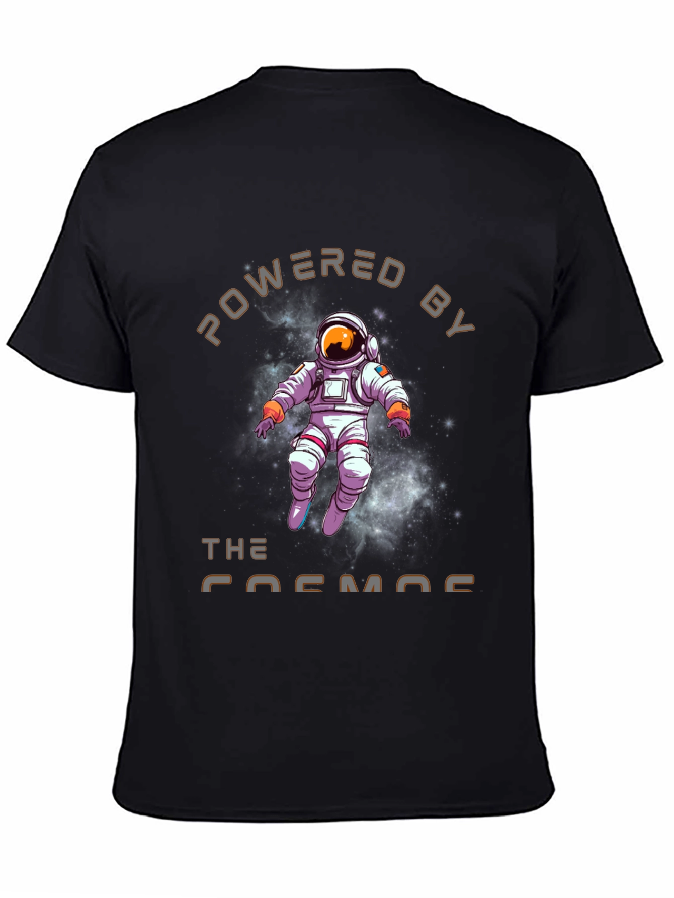 Powered by The Cosmos T-Shirt - Astronaut Design