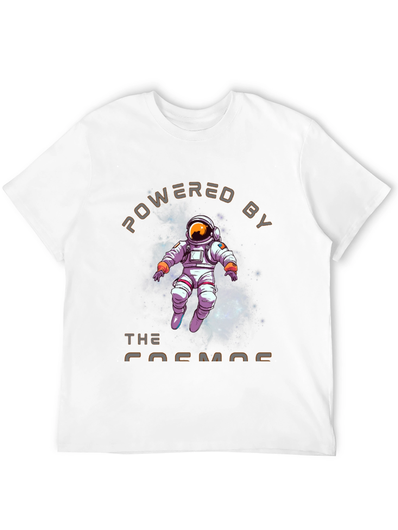 Powered by The Cosmos T-Shirt - Astronaut Design