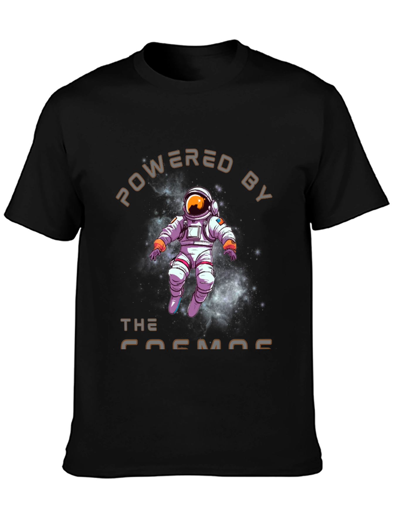 Powered by The Cosmos T-Shirt - Astronaut Design