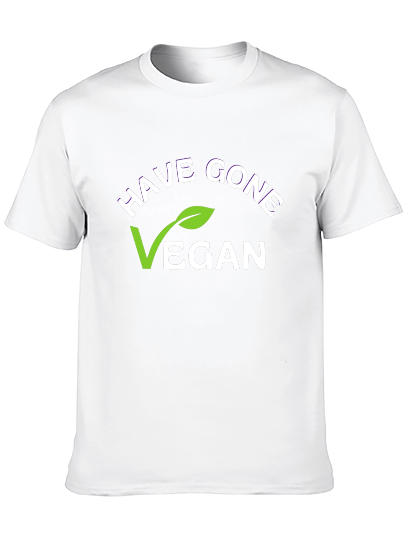 Have Gone Vegan T-Shirt - Black Short Sleeve