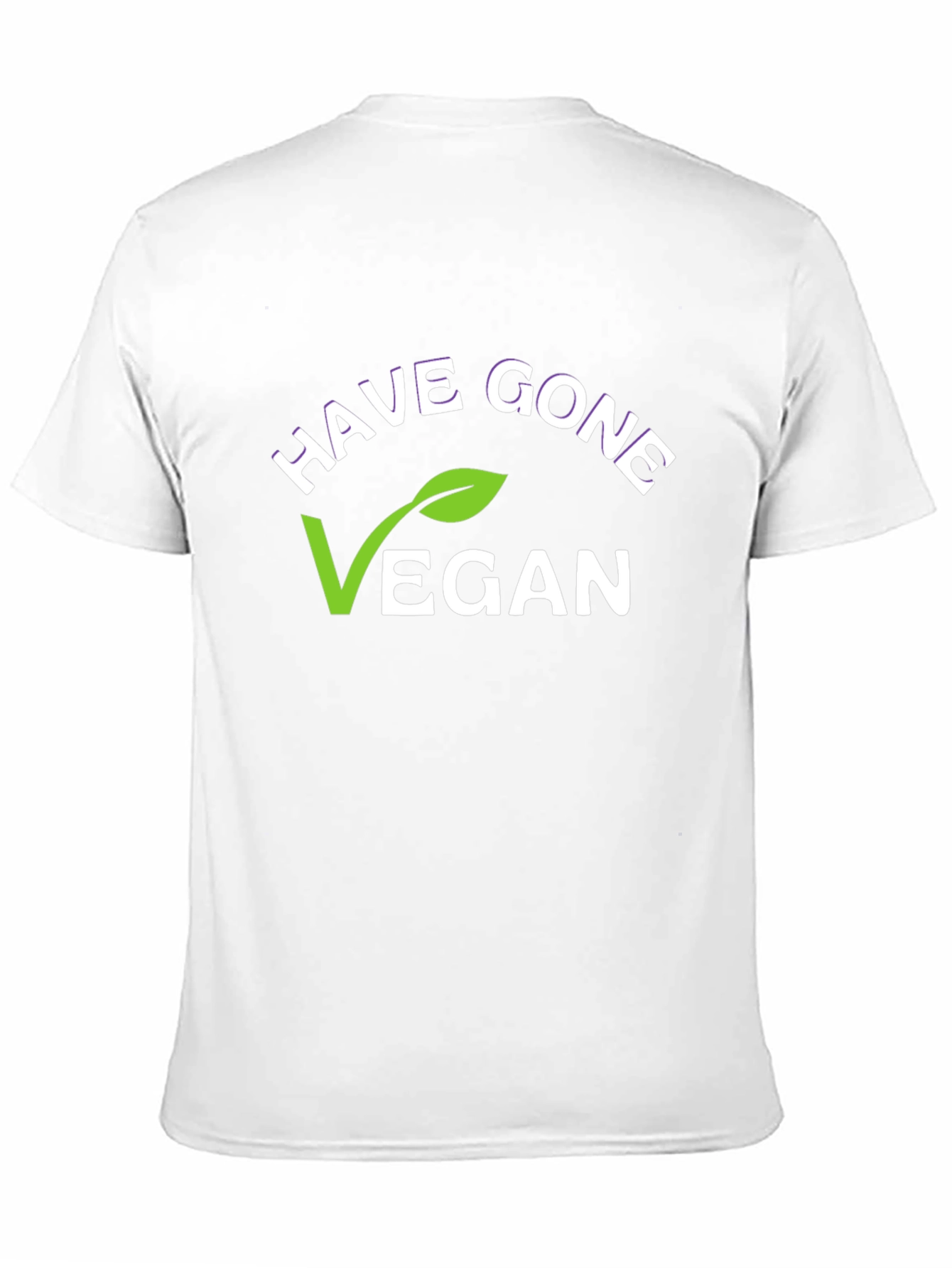 Have Gone Vegan T-Shirt - Black Short Sleeve