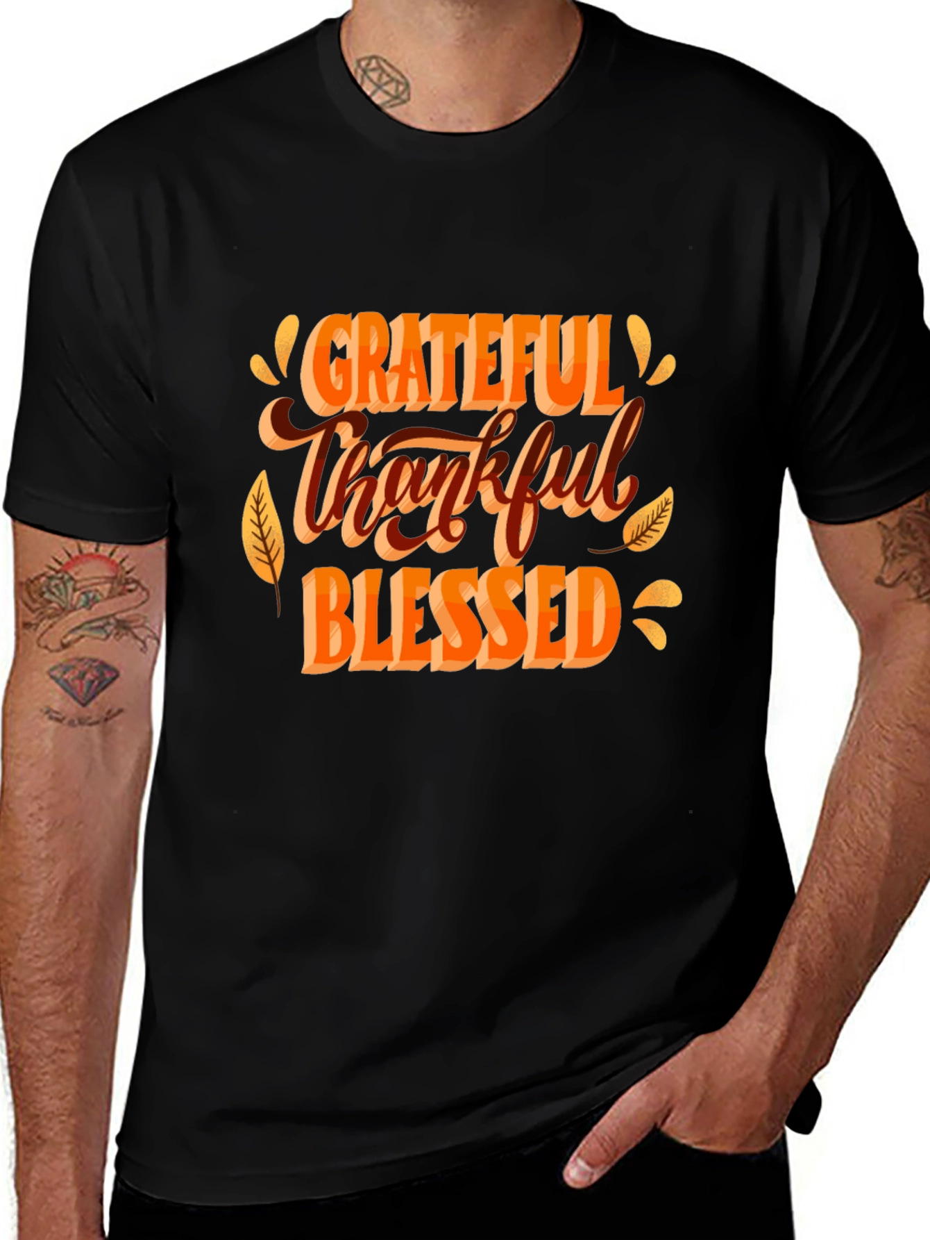 Grateful Thankful Blessed T-Shirt