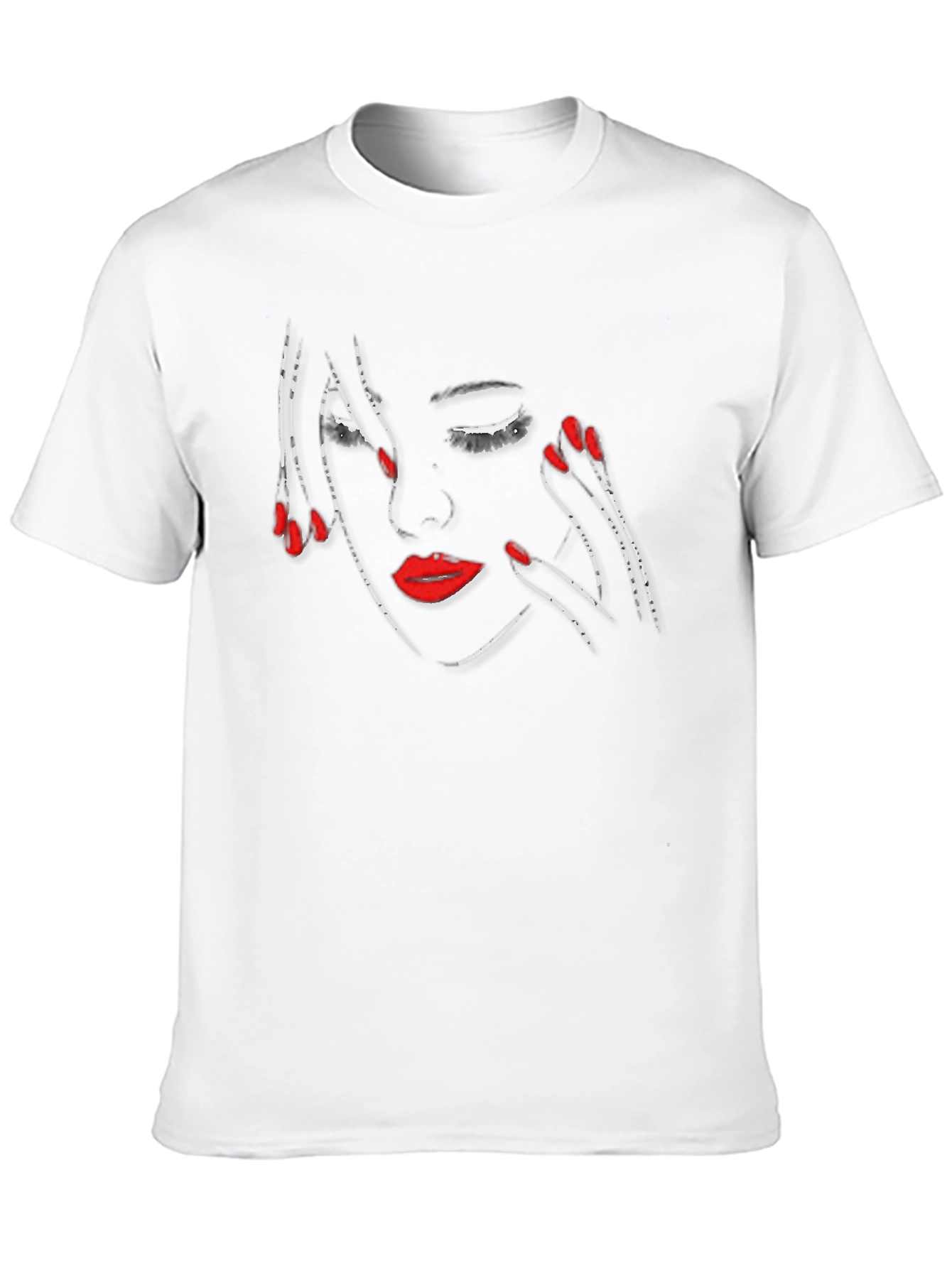 Abstract Woman Graphic T-Shirt