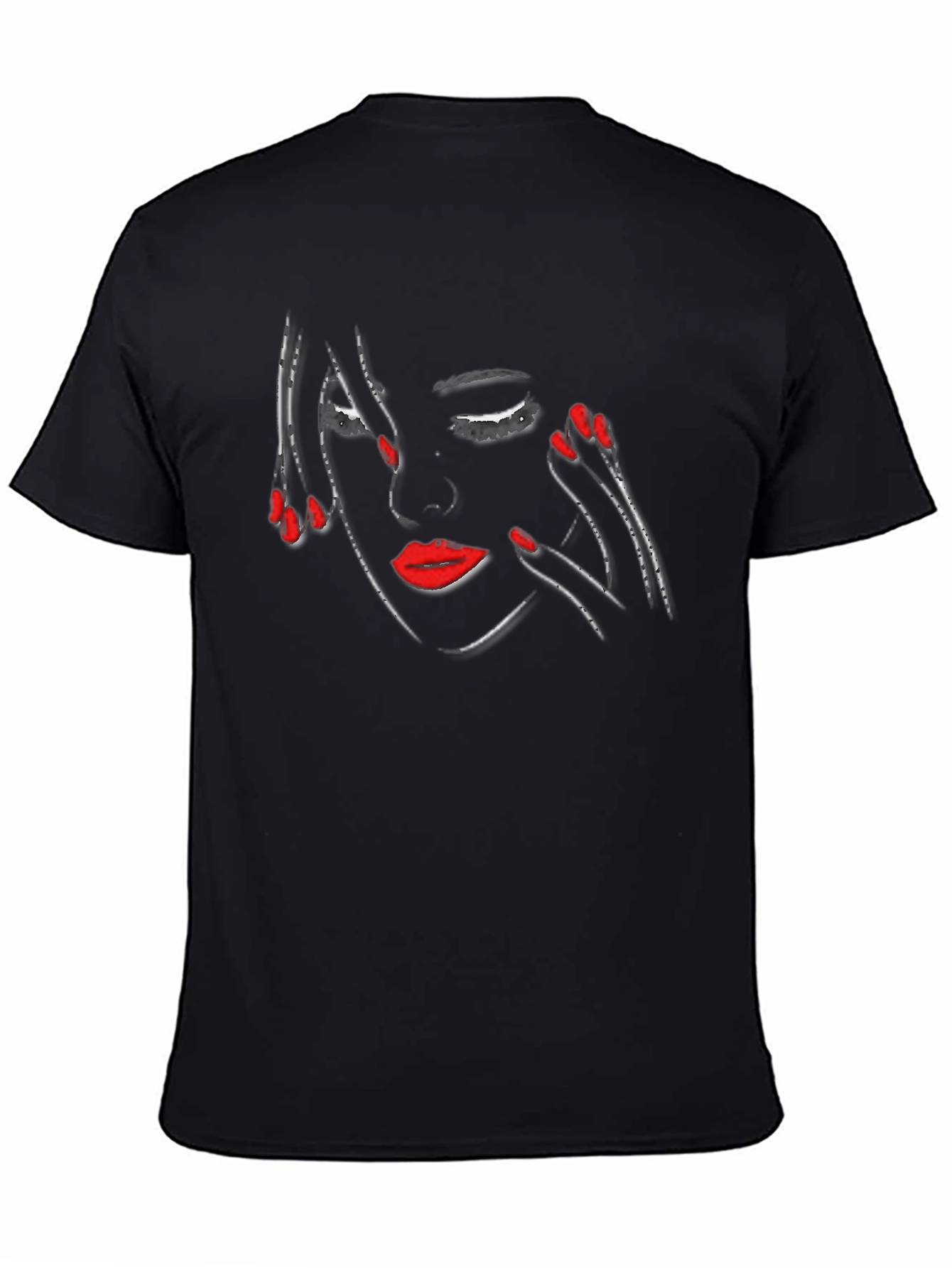 Abstract Woman Graphic T-Shirt