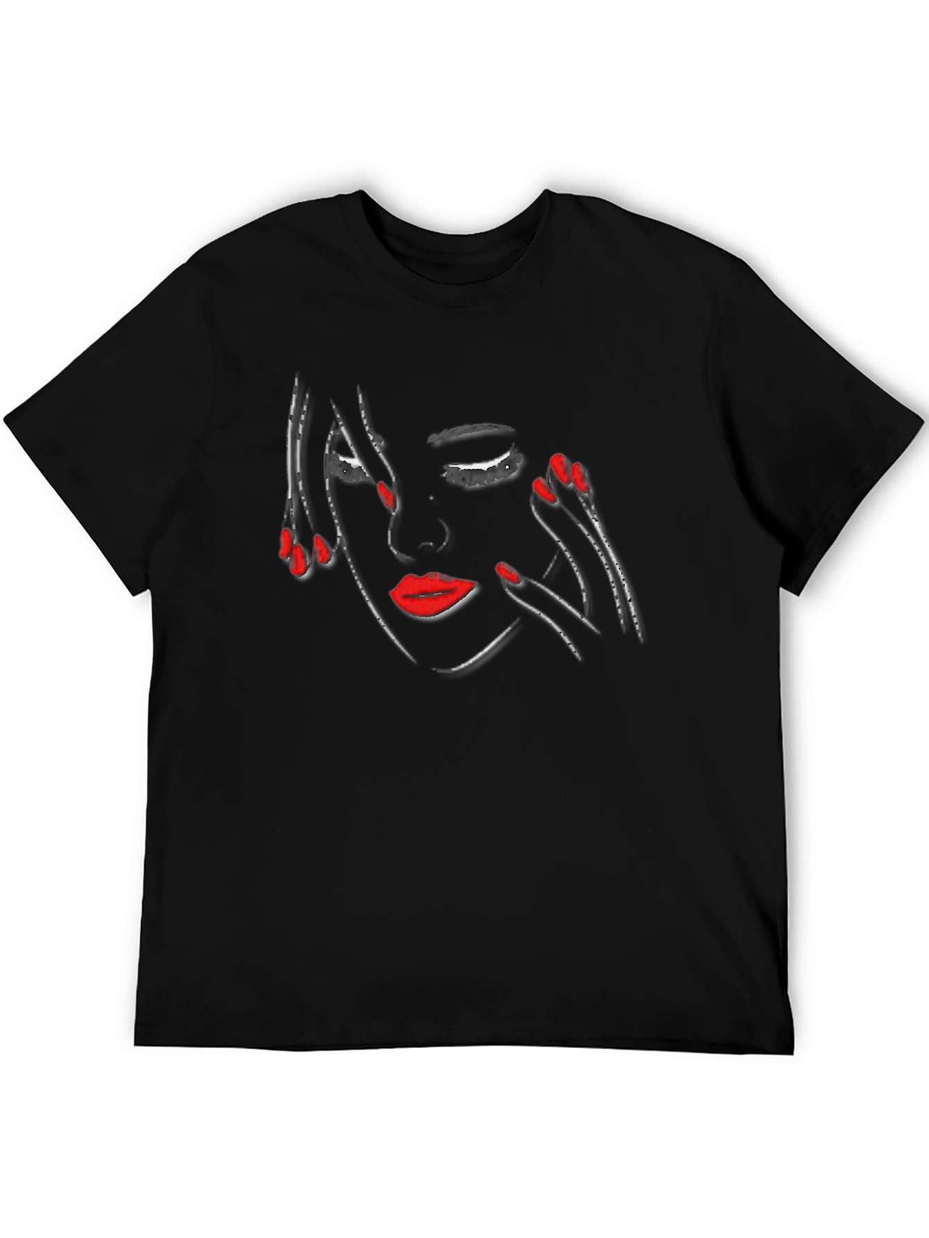 Abstract Woman Graphic T-Shirt
