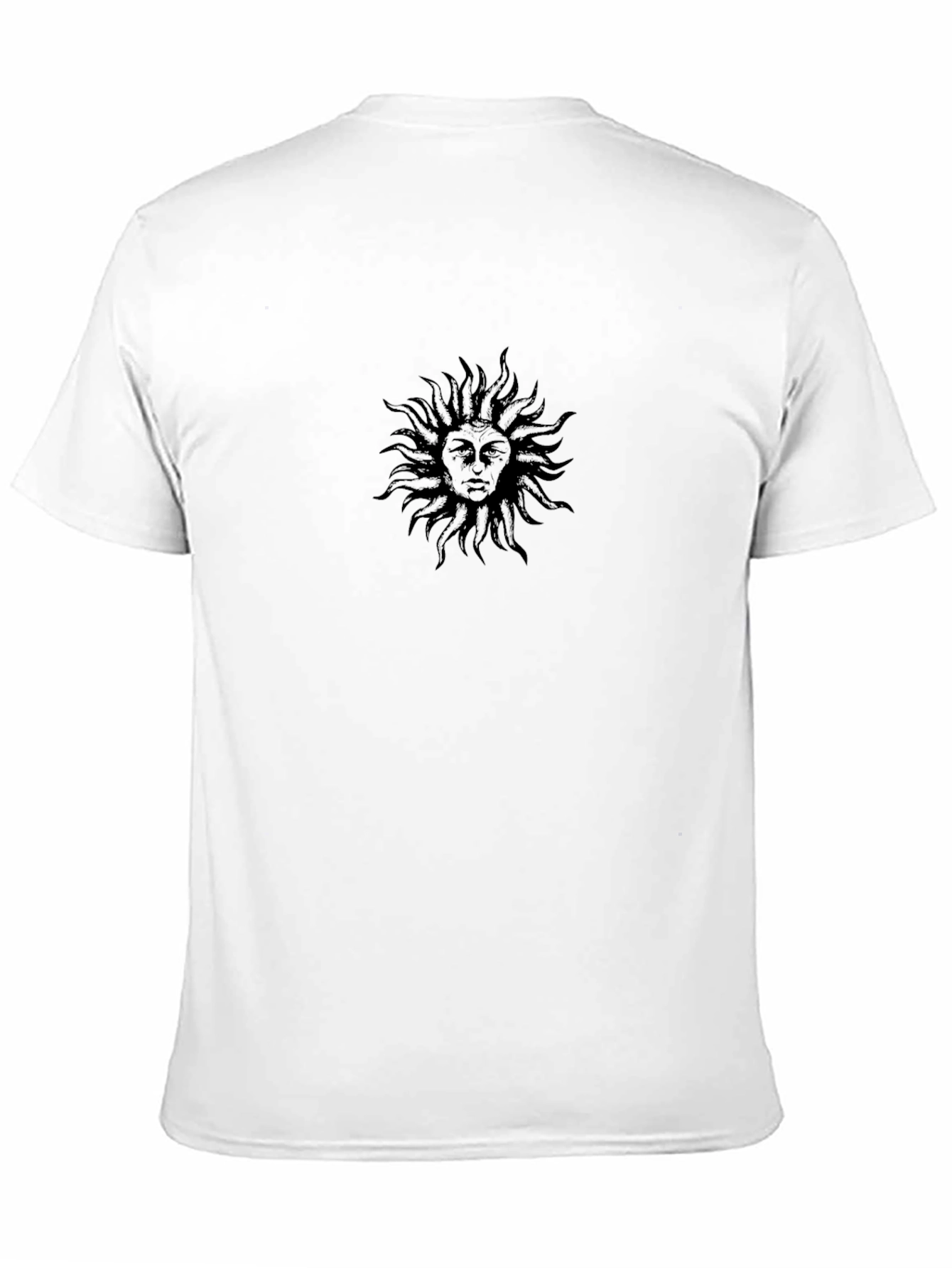 Sun Graphic Tee - Classic Black