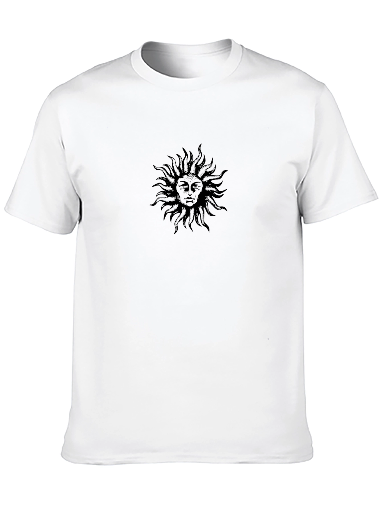 Sun Graphic Tee - Classic Black