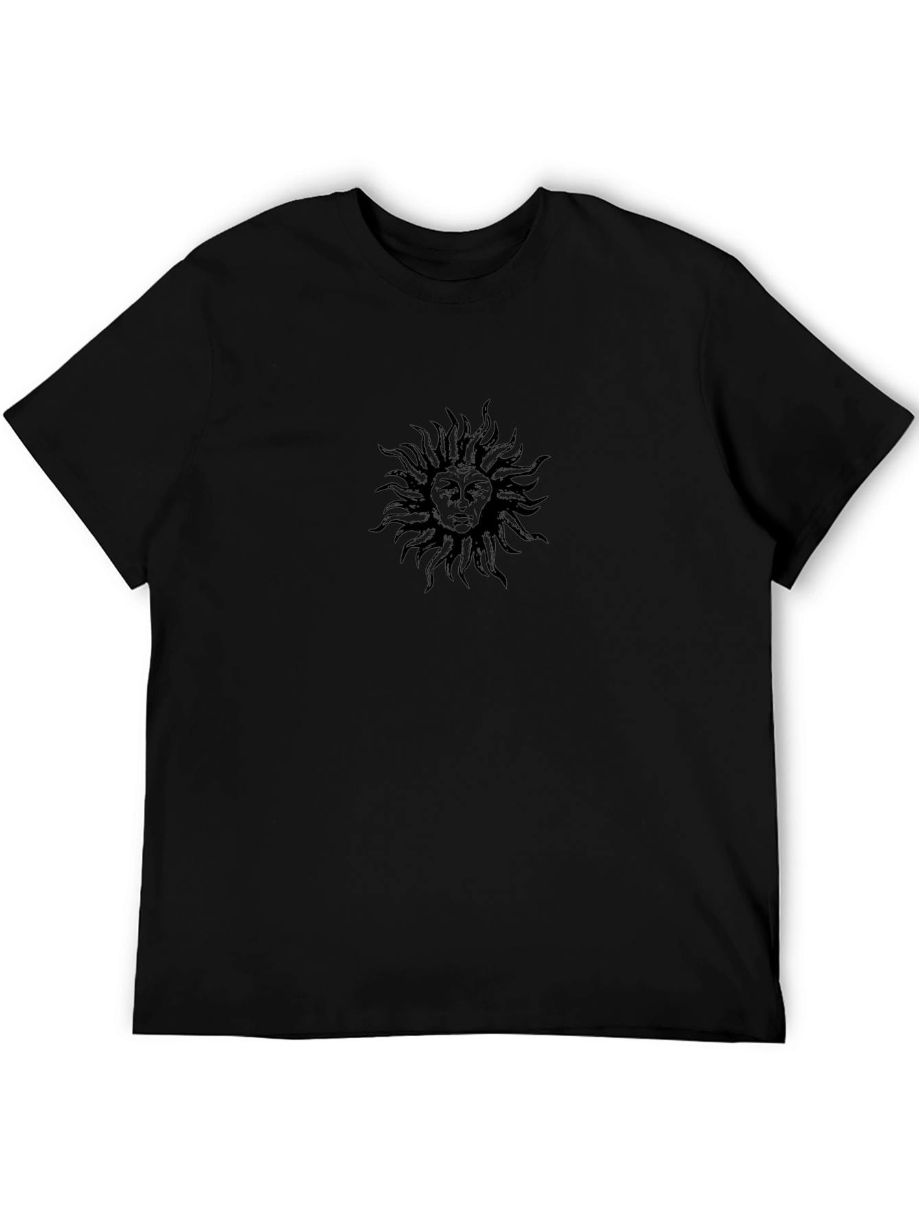 Sun Graphic Tee - Classic Black