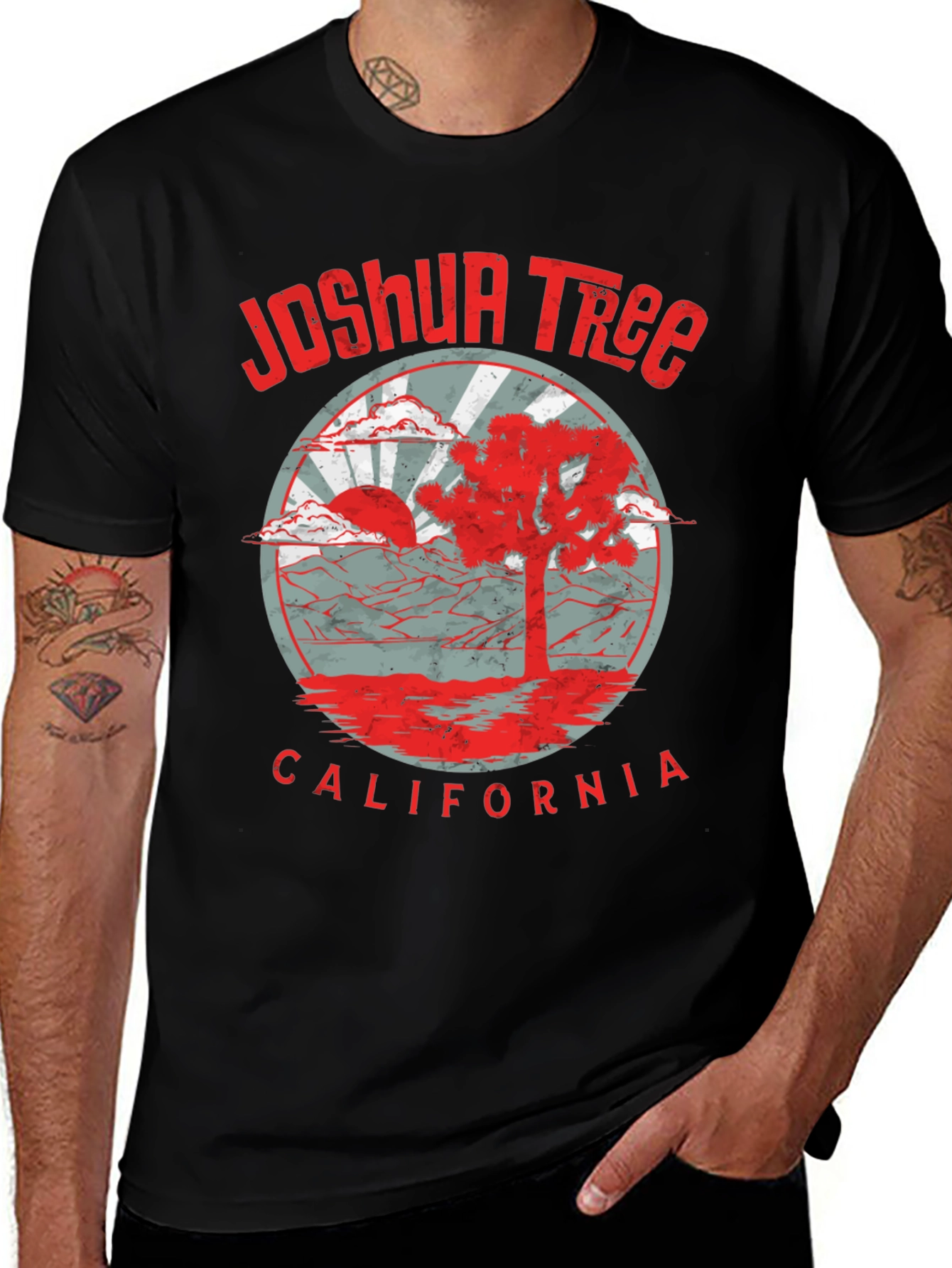 Joshua Tree California Graphic T-Shirt