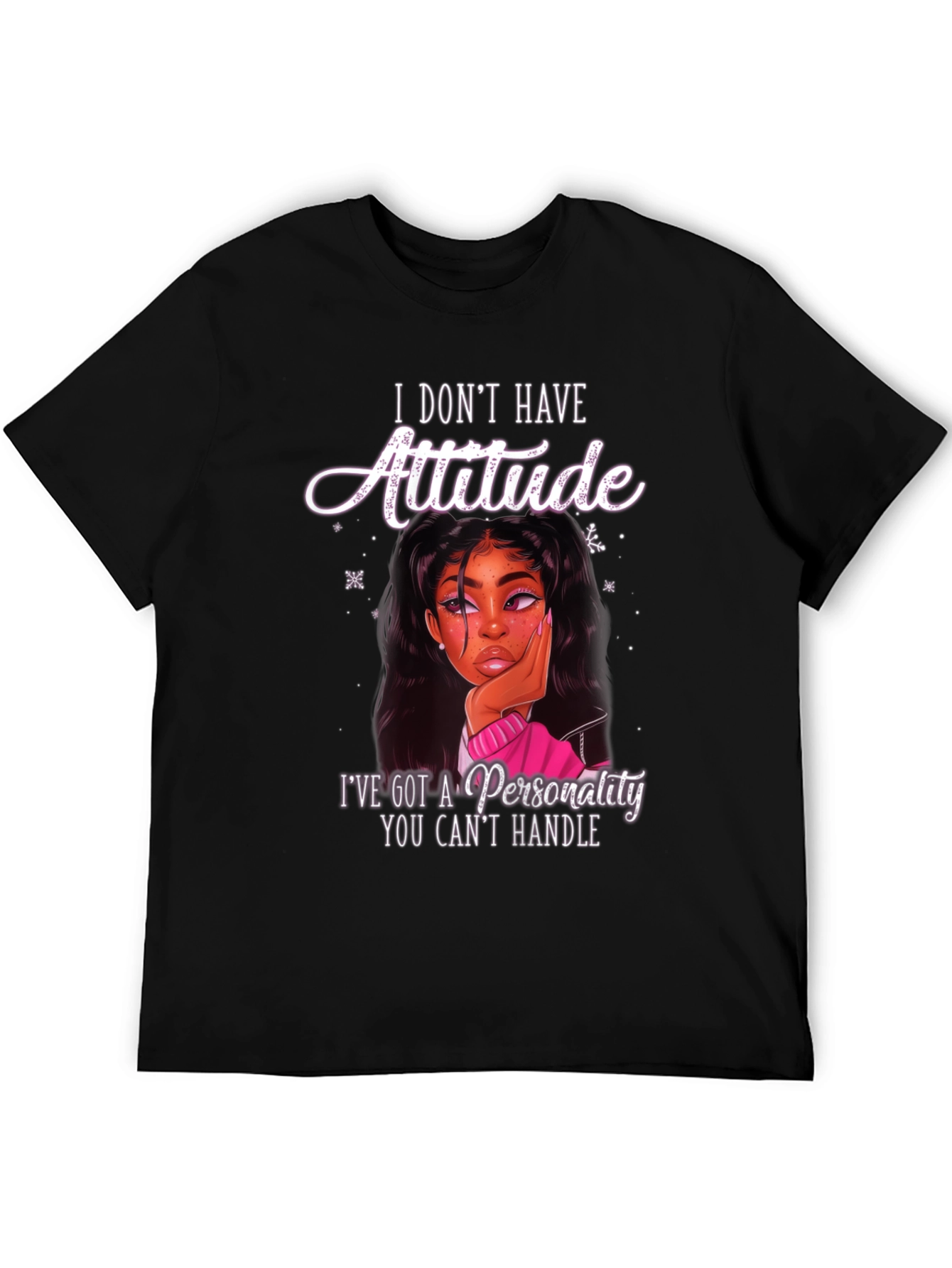 Attitude Personality Graphic Tee