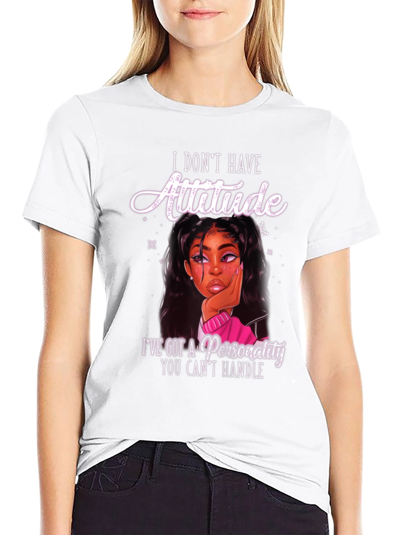 Attitude Personality Graphic Tee