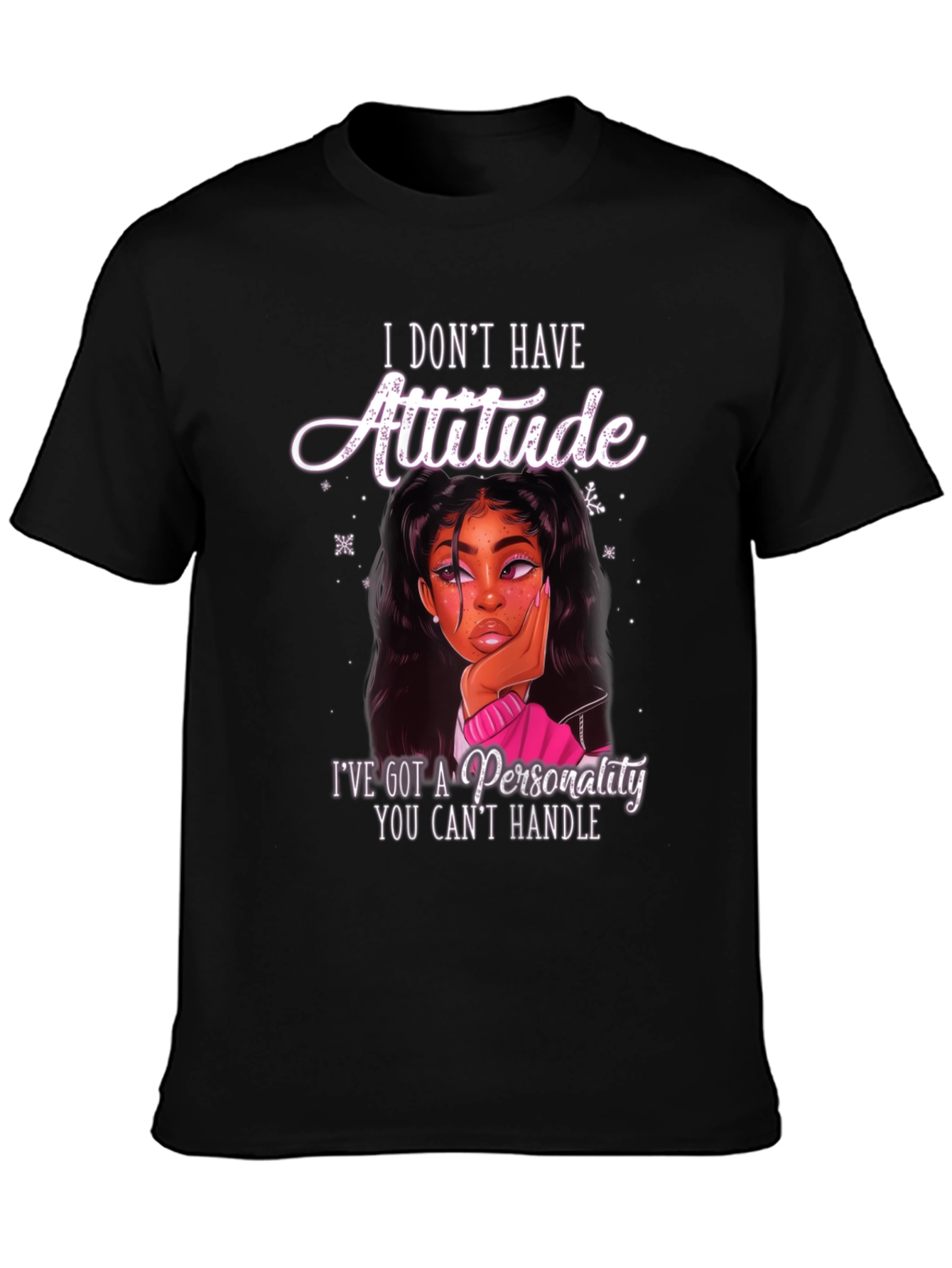 Attitude Personality Graphic Tee
