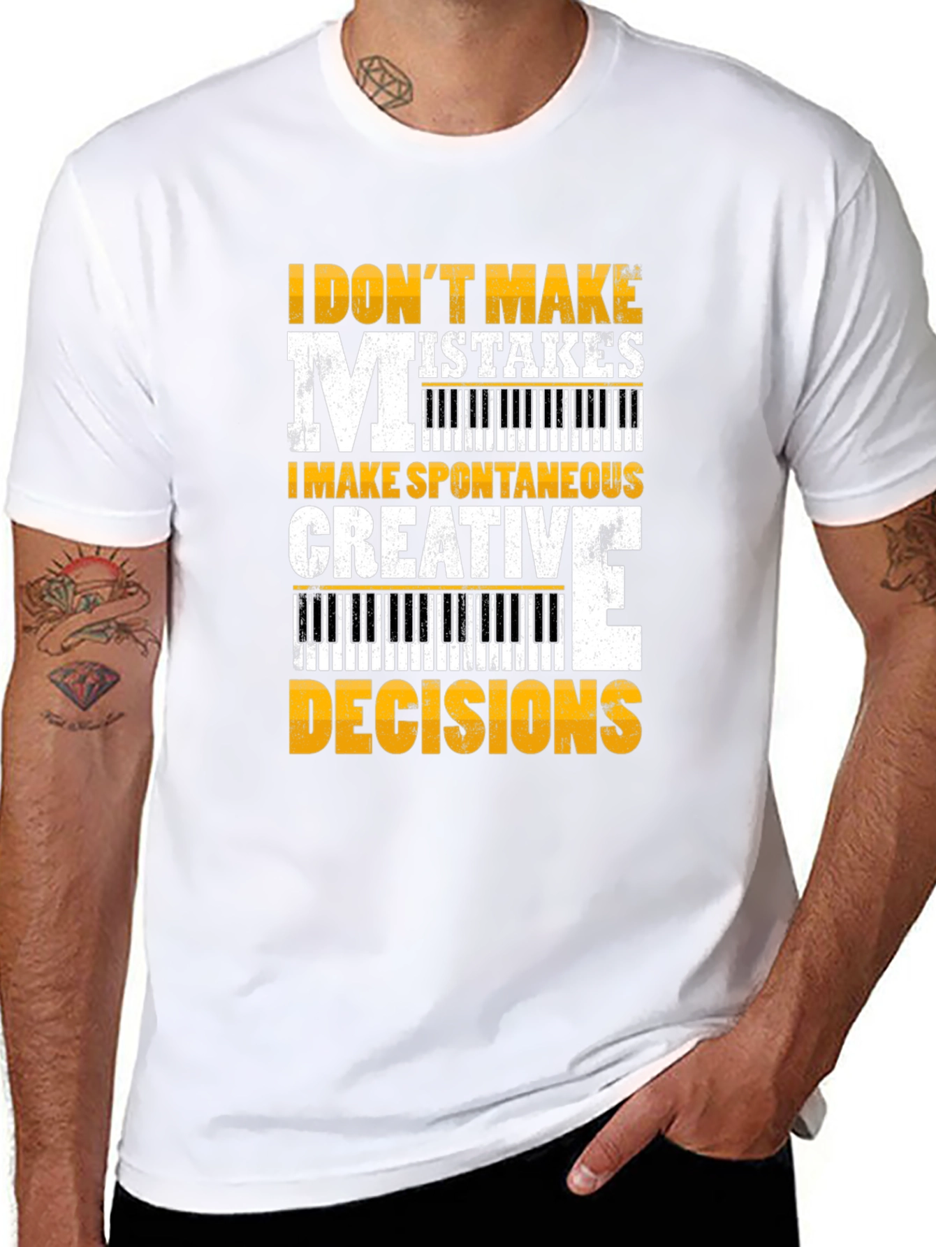 Funny Musician T-Shirt: I Dont Make Mistakes